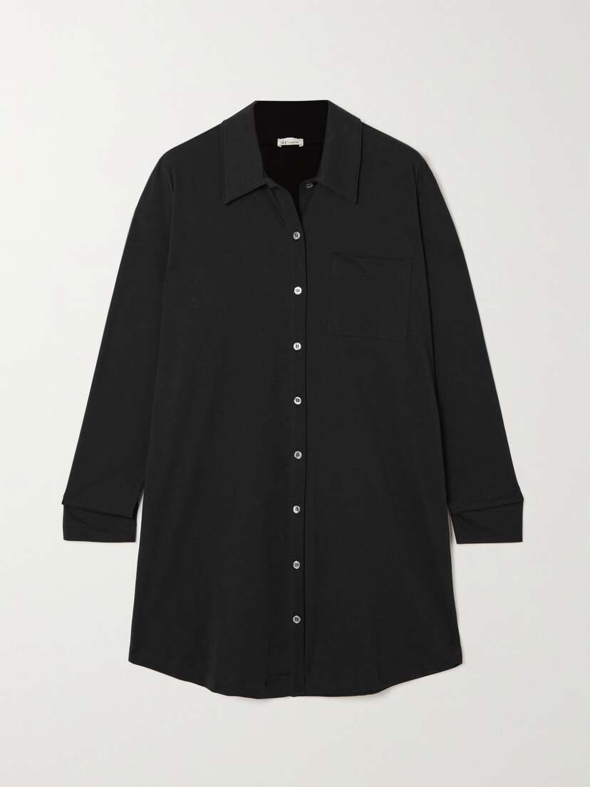 Skin + Net Sustain Claire Organic Pima Cotton-jersey Nightdress