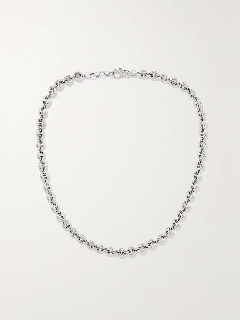 Sophie Buhai + Net Sustain Silver Necklace