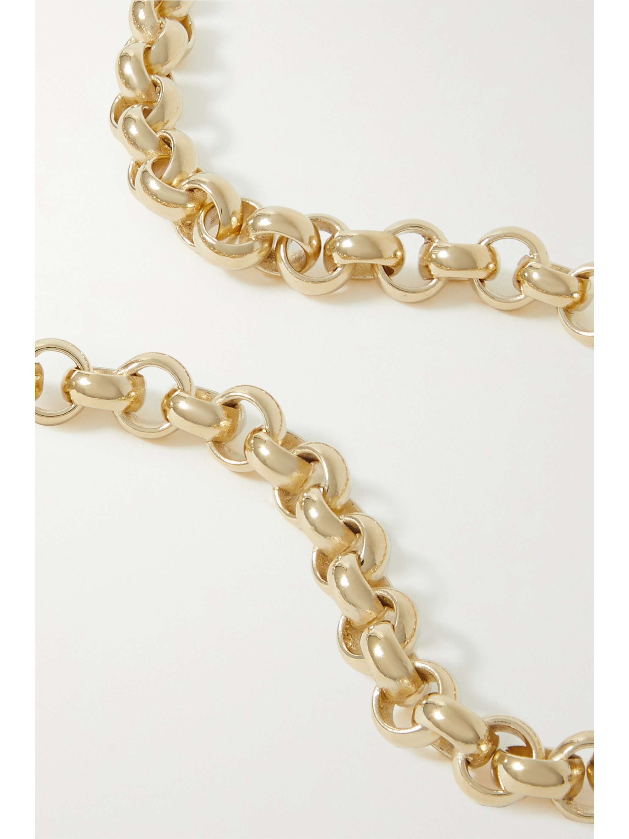 LAURA LOMBARDI + NET SUSTAIN Isa gold-plated necklace