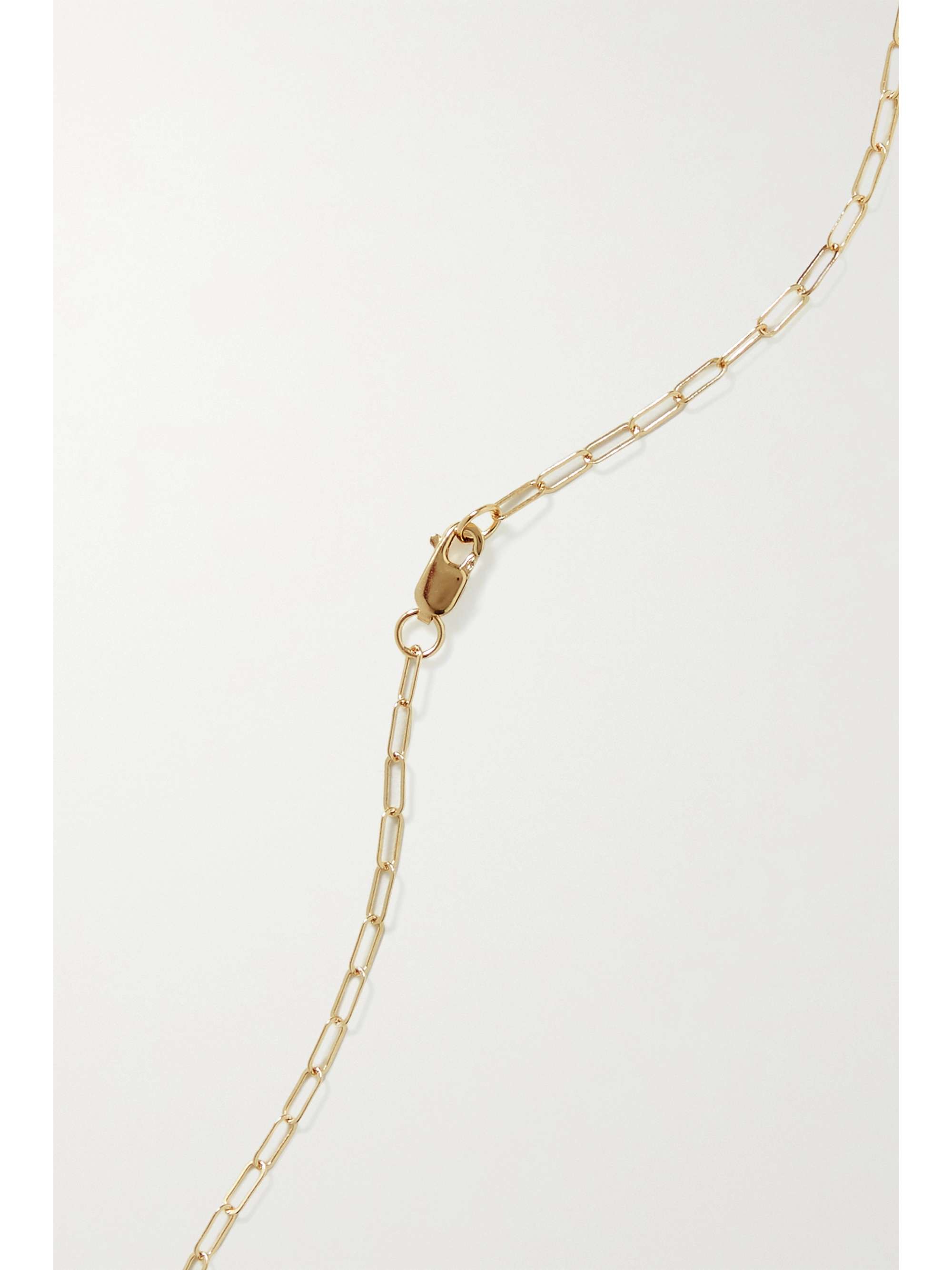 LAURA LOMBARDI + NET SUSTAIN gold-plated necklace