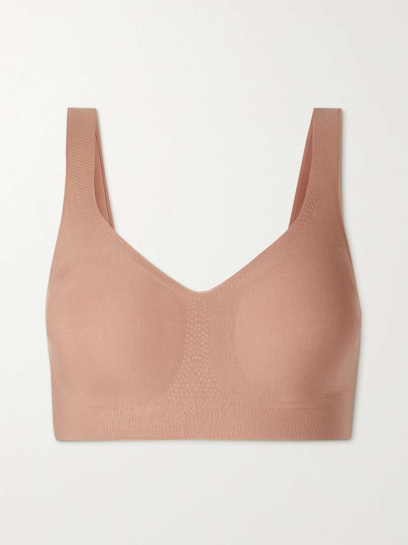 Commando Butter Stretch-micro Modal Soft-cup Bra