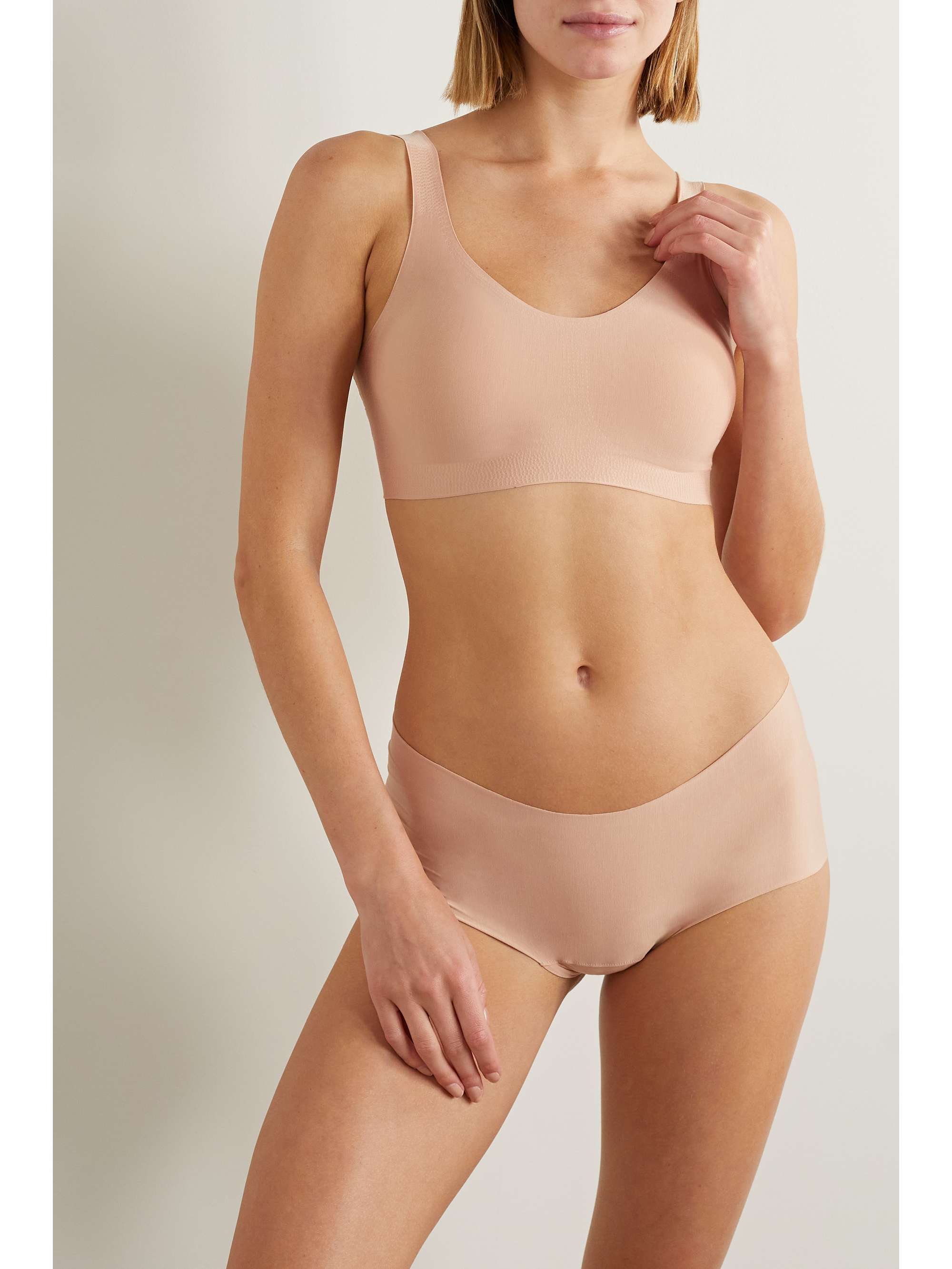 COMMANDO Butter stretch-Micro Modal soft-cup bra