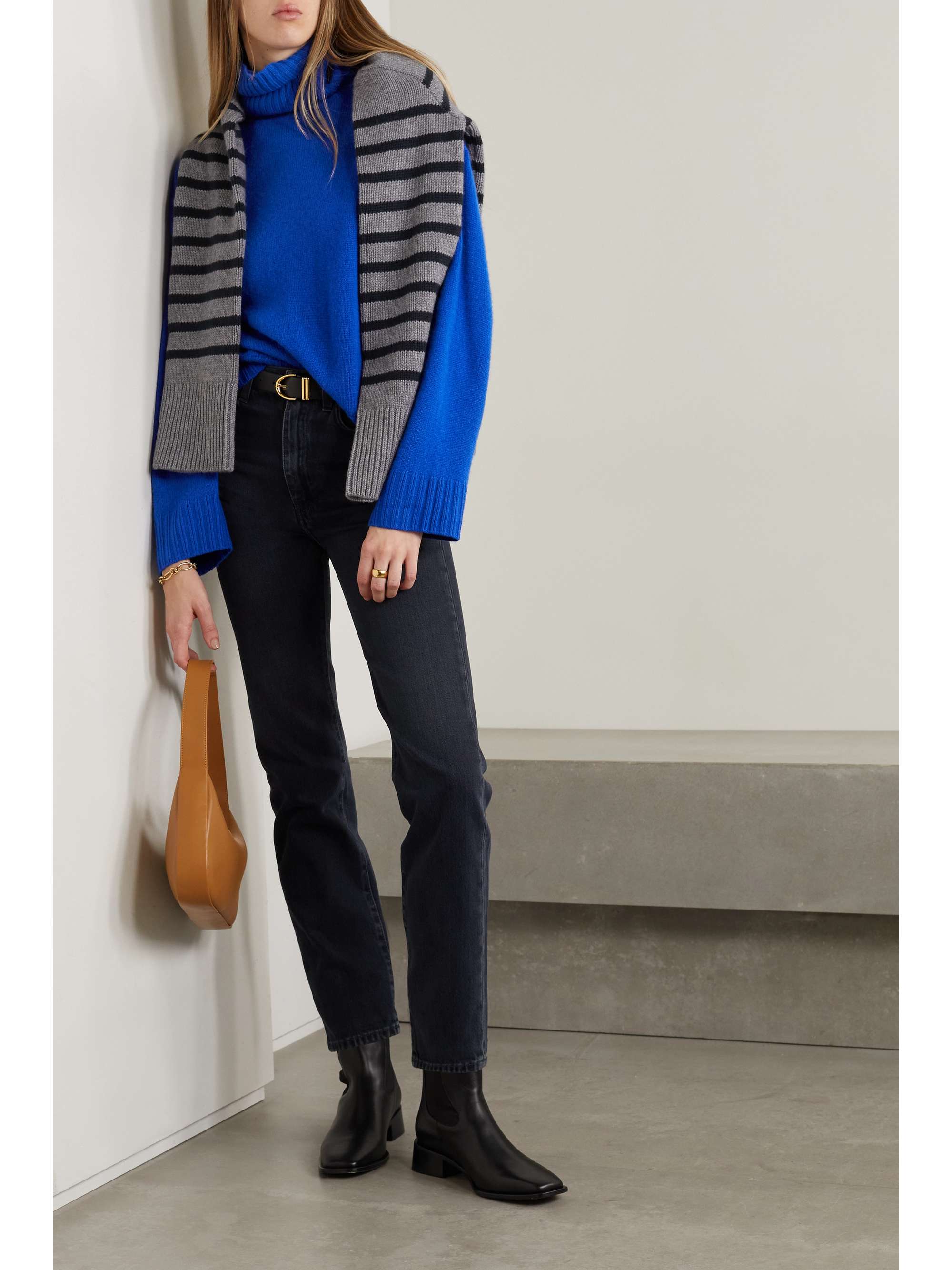 APIECE APART Vester convertible cashmere turtleneck sweater