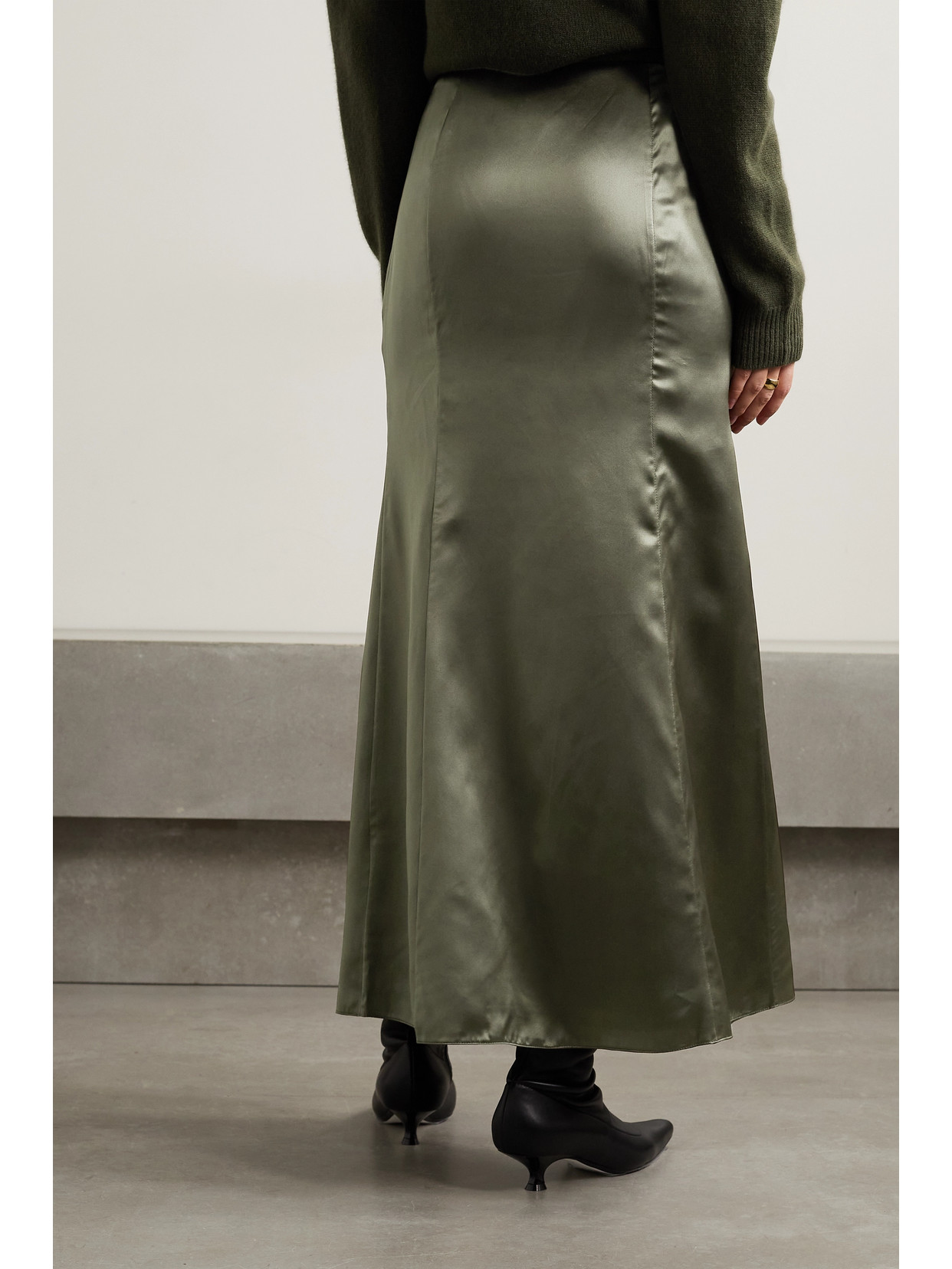 Organic Silk-Satin Maxi