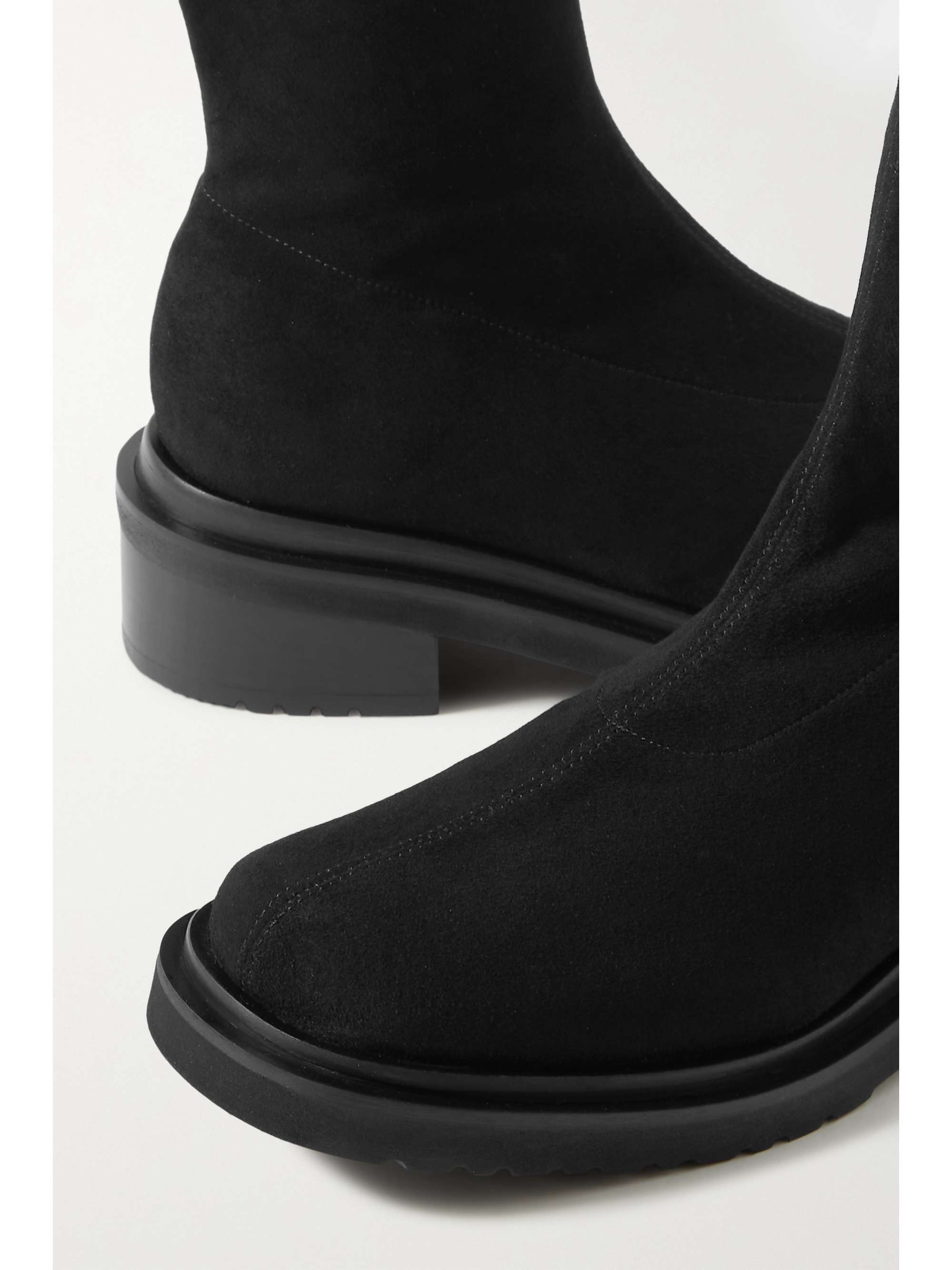 BY FAR Kah stretch-suede ankle boots