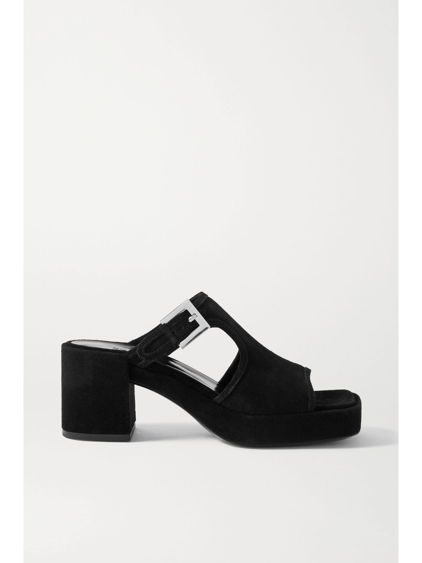 Black Melba cutout suede mules BY FAR NETAPORTER Black Melba cutout suede mules BY FAR NETAPORTER