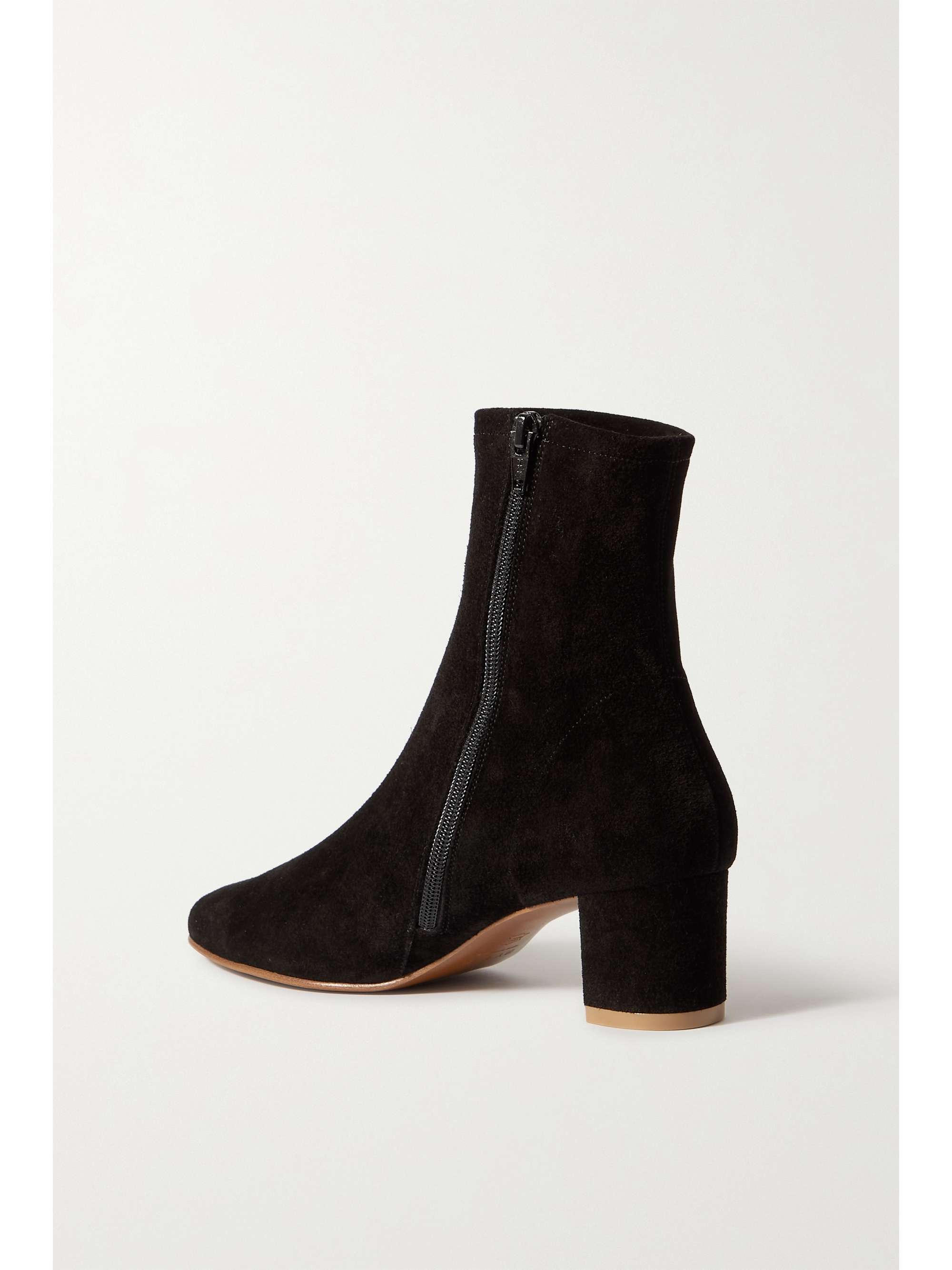 BY FAR Sofia suede ankle boots