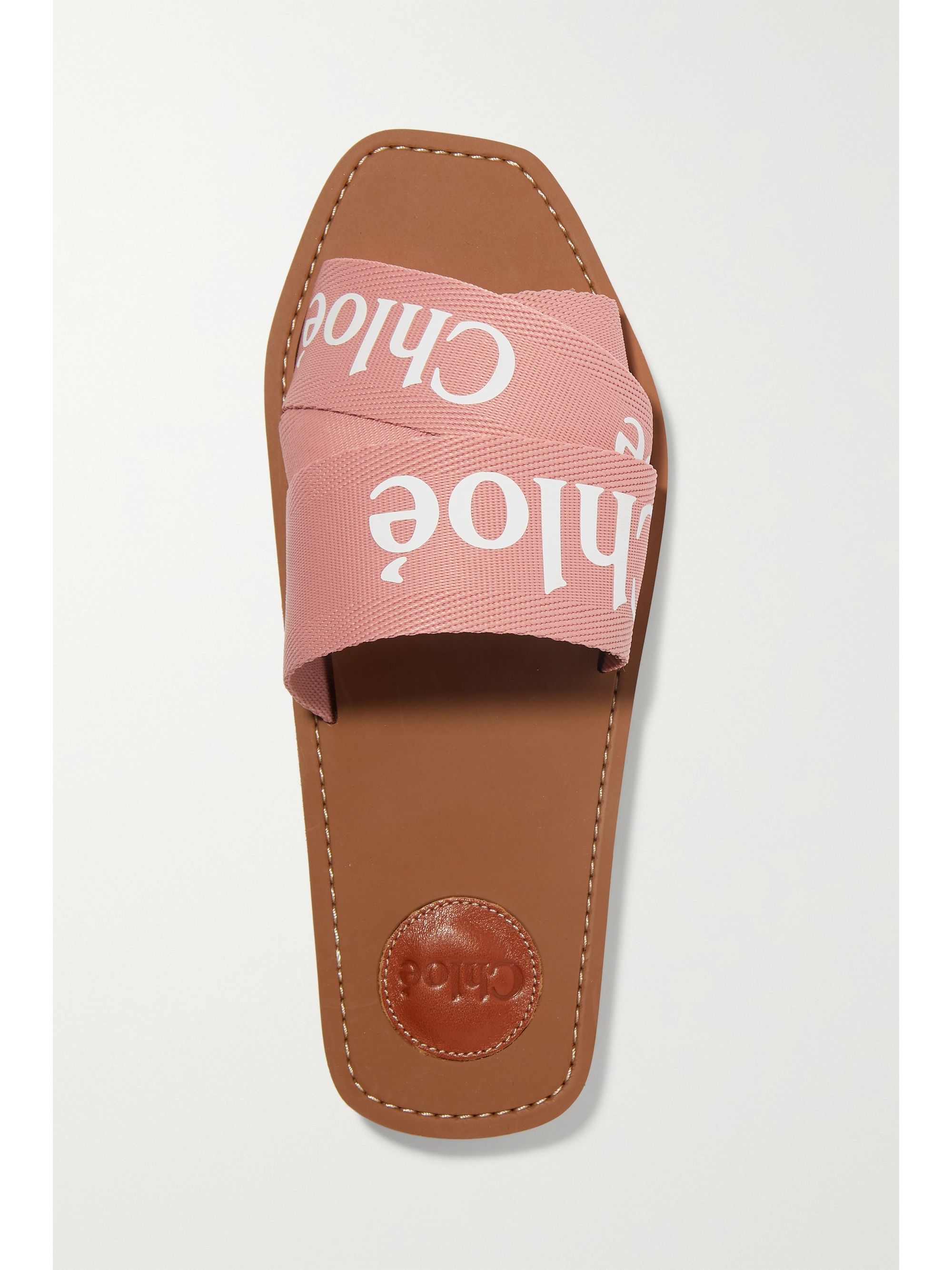 pink chloe slides