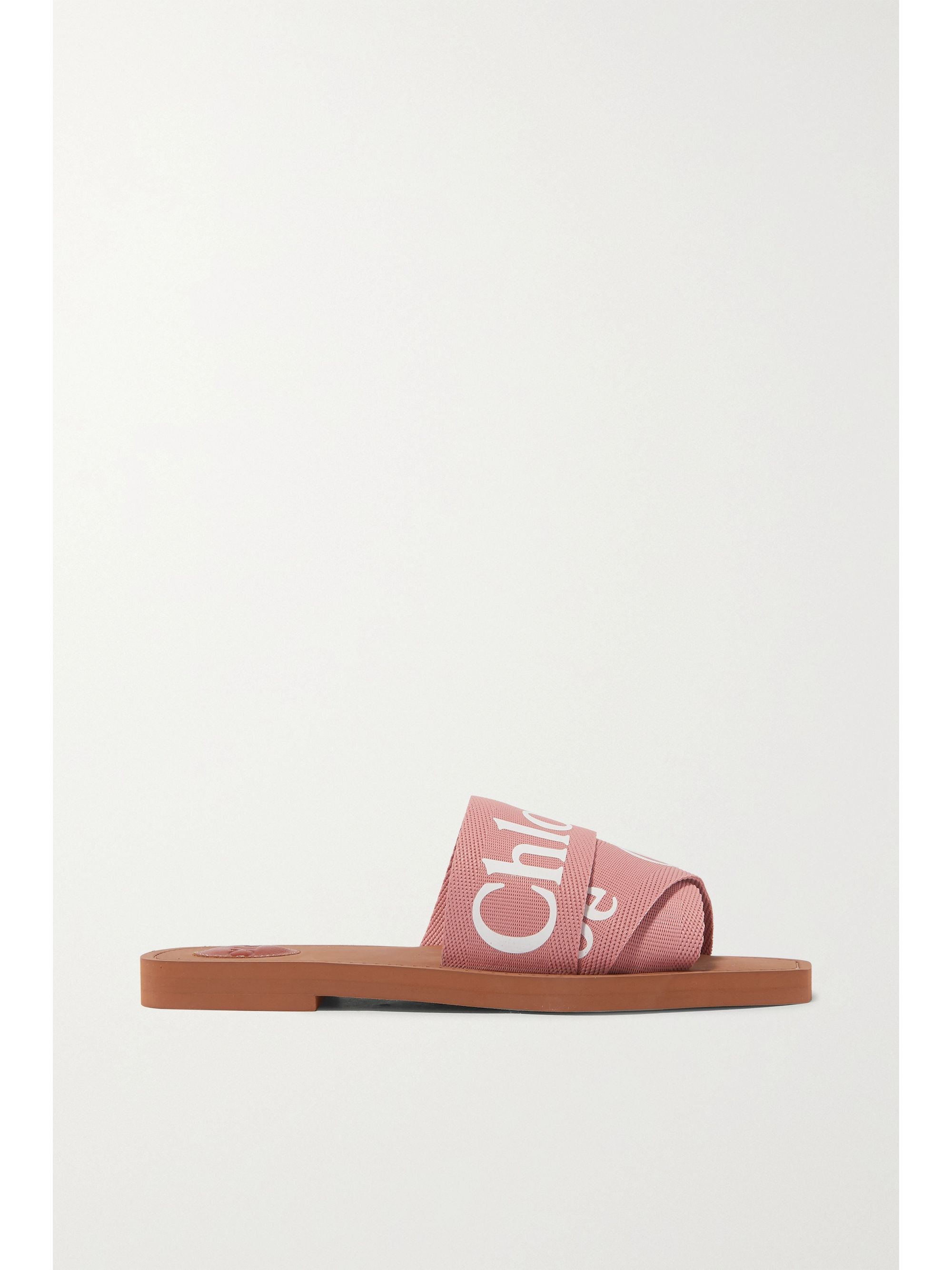 pink chloe slides