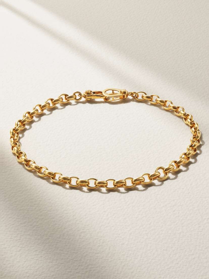 Foundrae 18-karat Gold Anklet