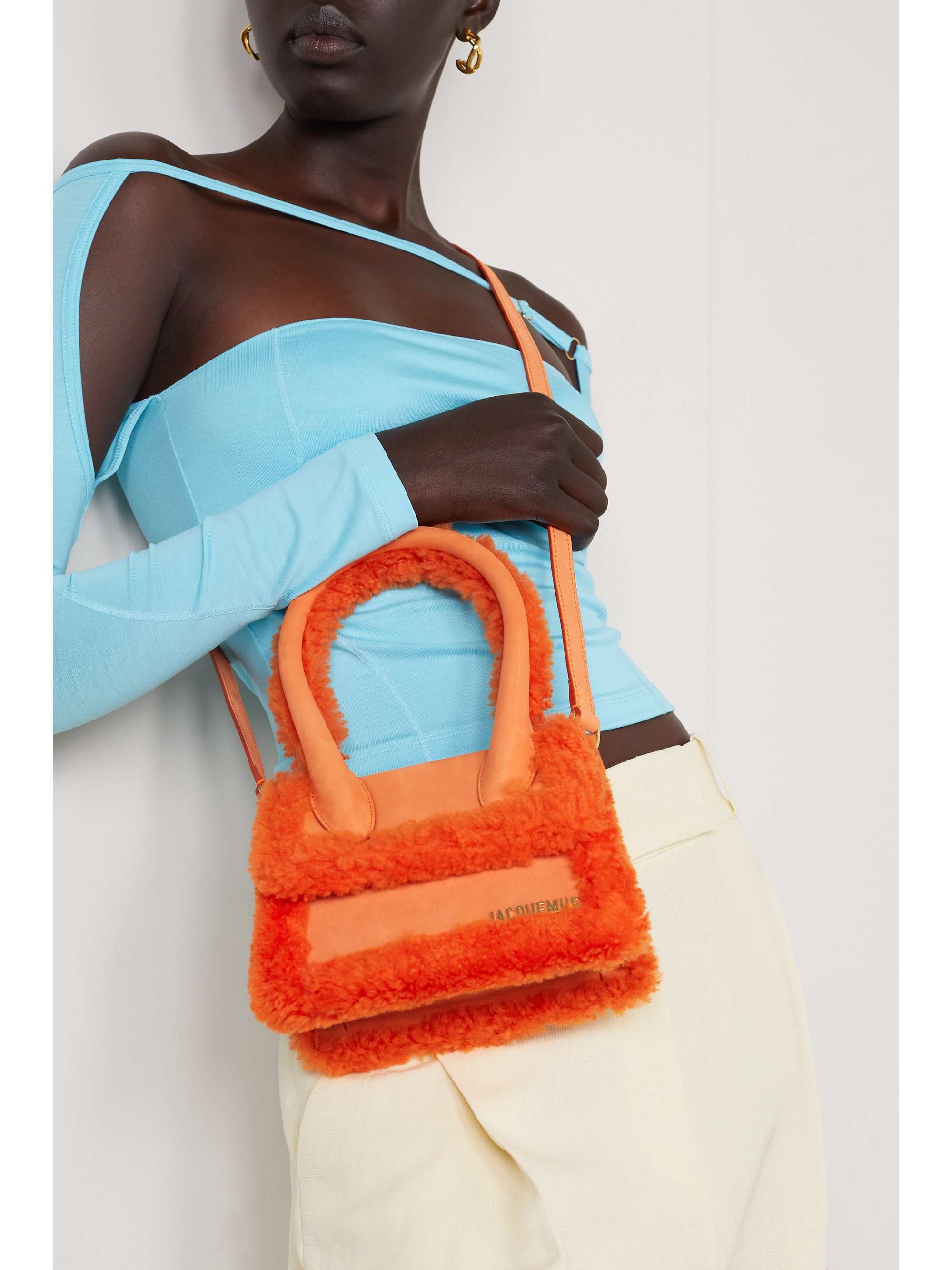 jacquemus le chiquito moyen orange