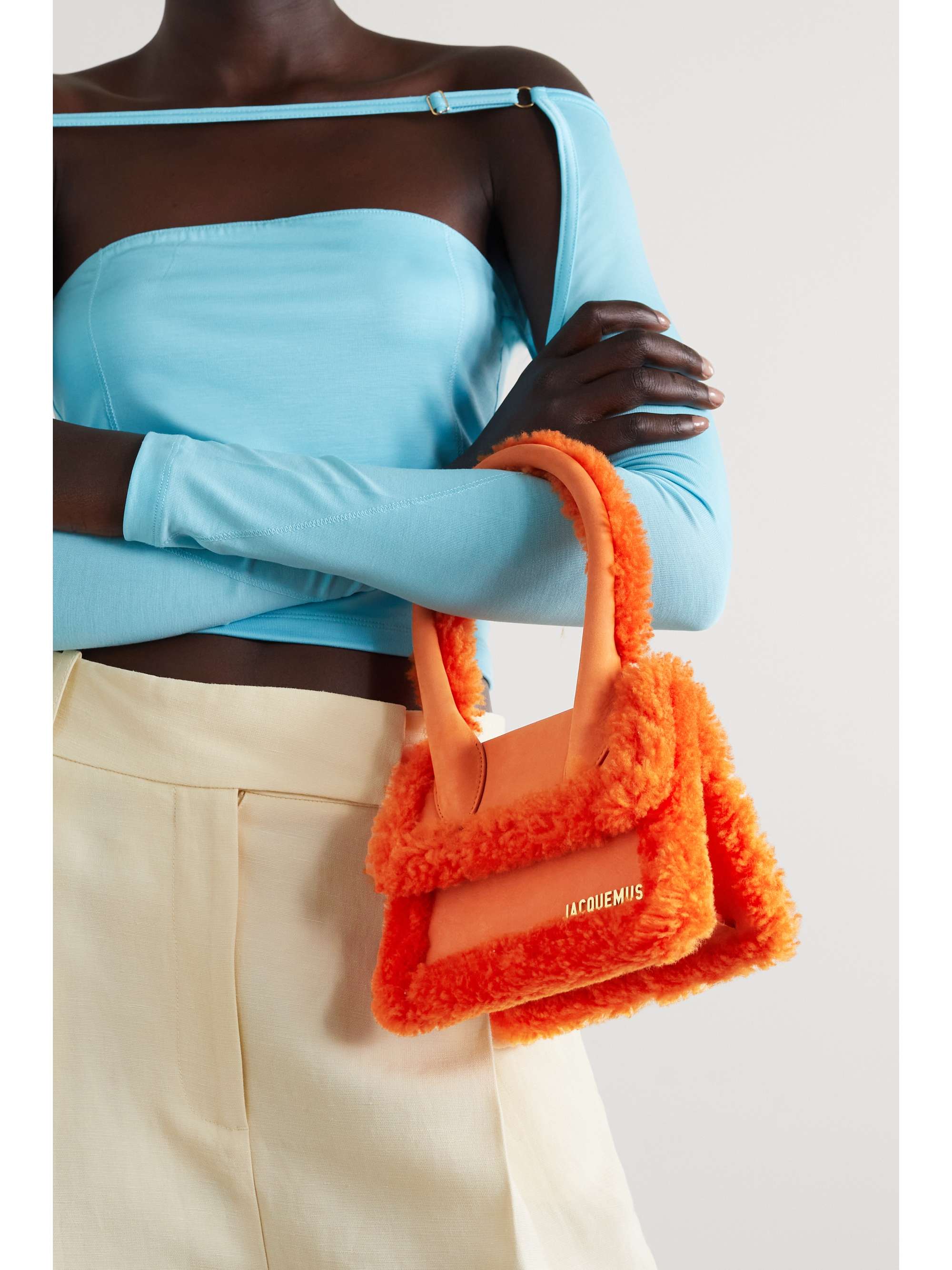 jacquemus le chiquito moyen orange