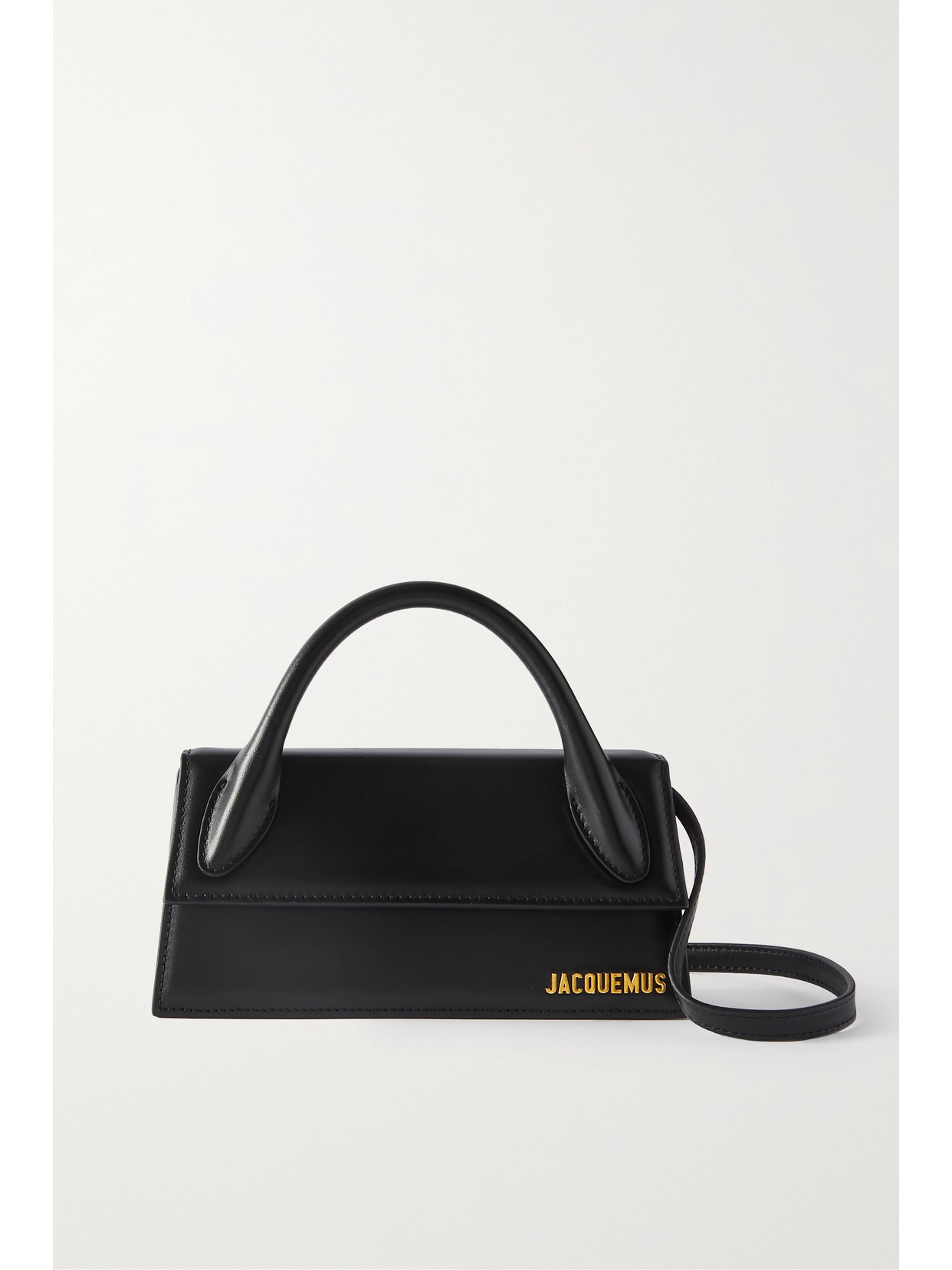 Jacquemus - Le Chiquito Long Leather Shoulder Bag - Black - one size