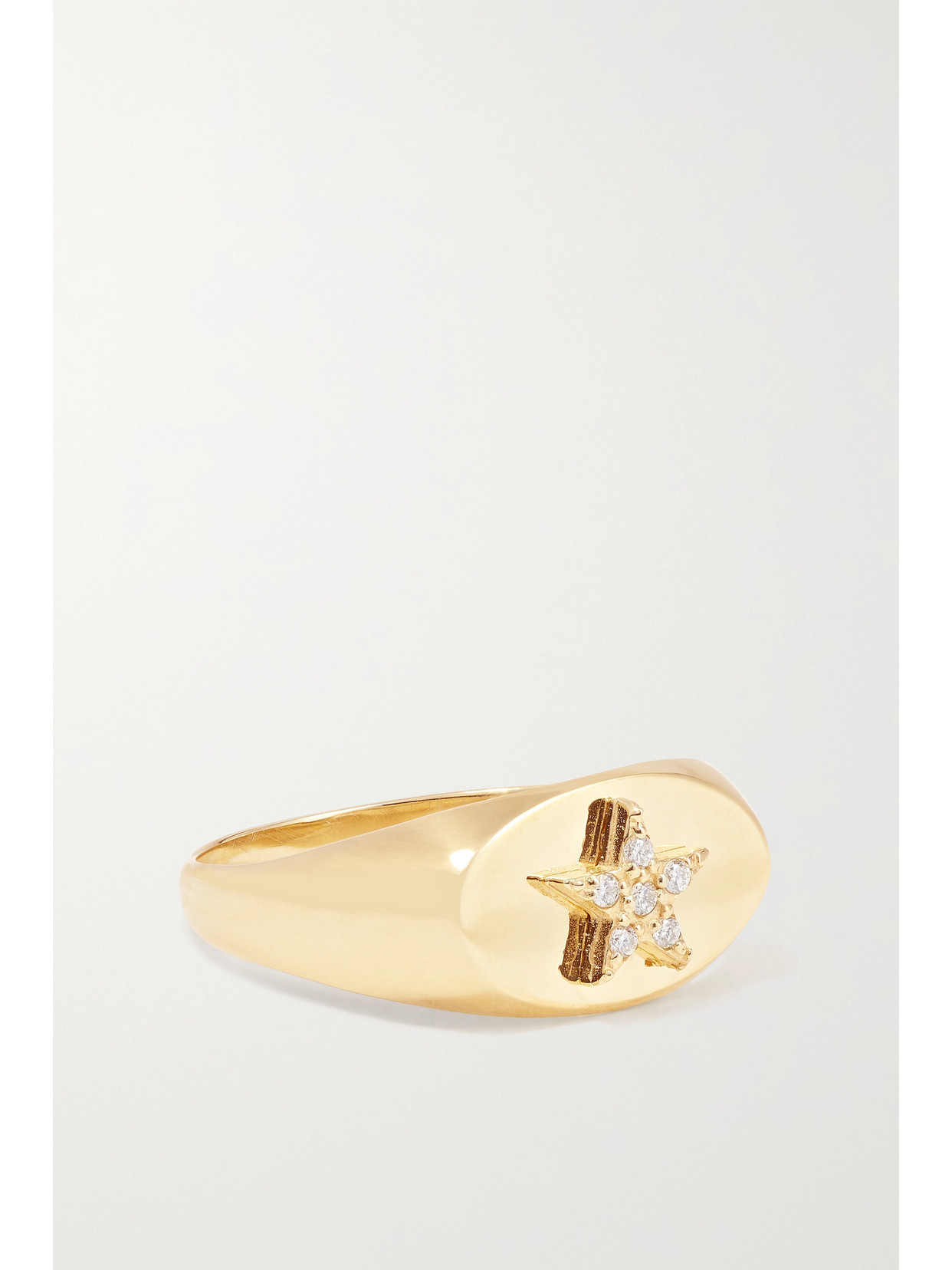 Foundrae - Star Baby 18-karat Gold Diamond Ring - 4