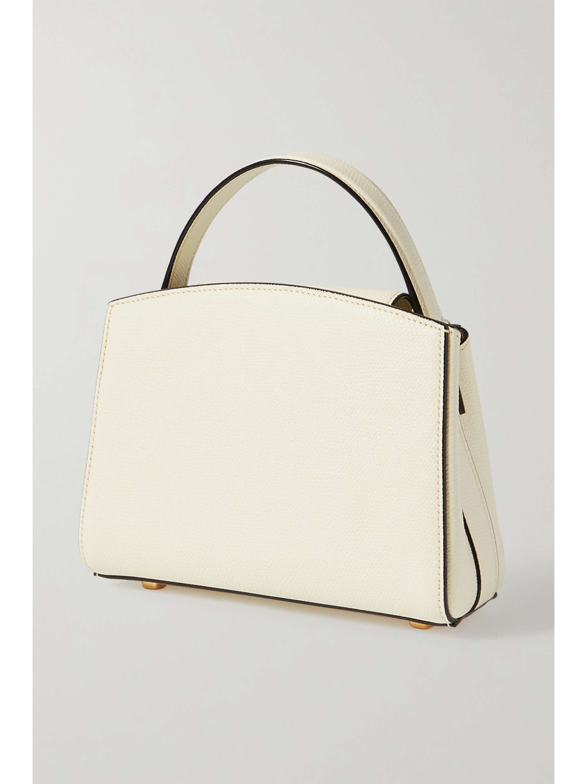 VALEXTRA Brera mini textured-leather tote