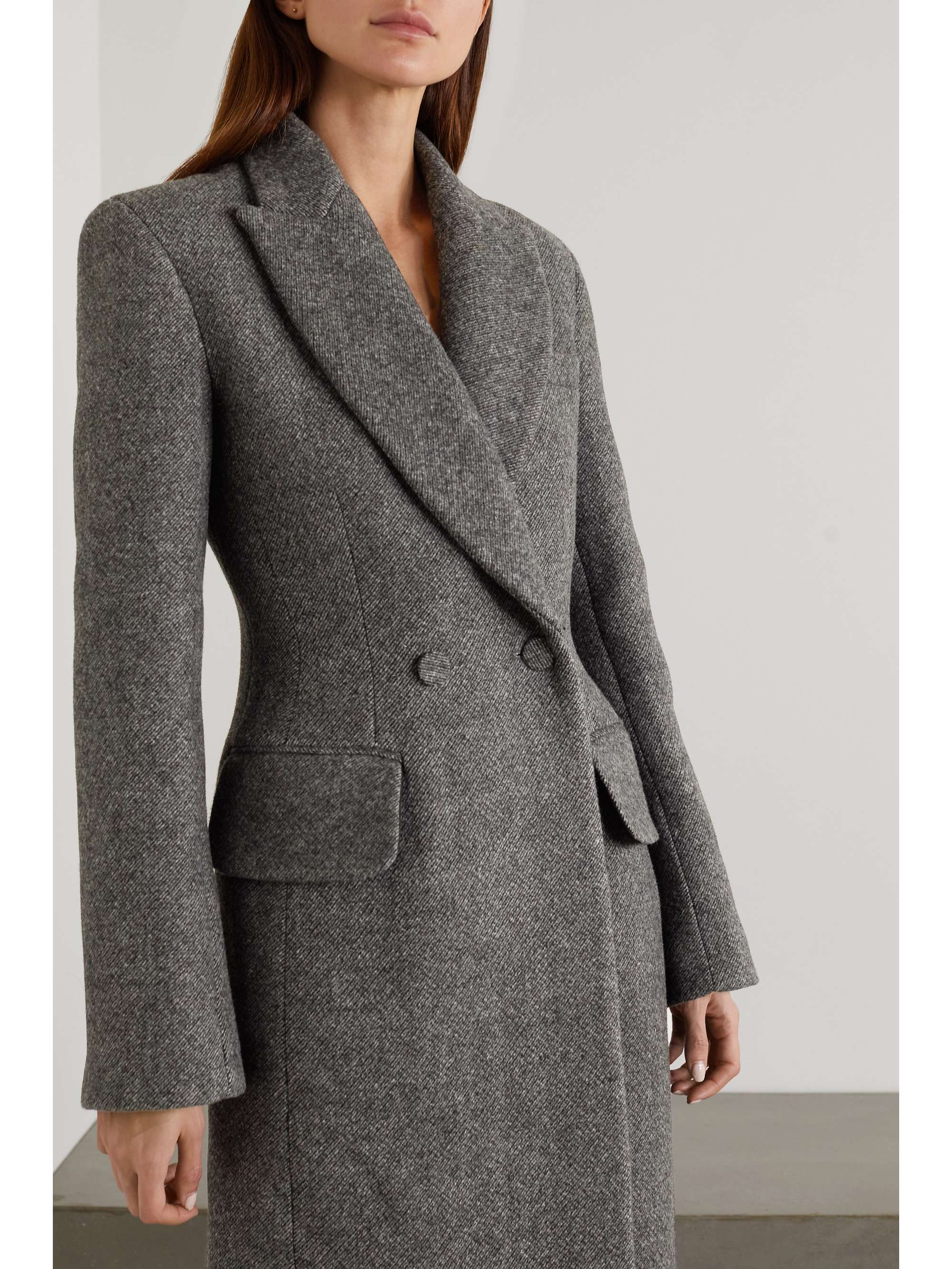 wool coat fur