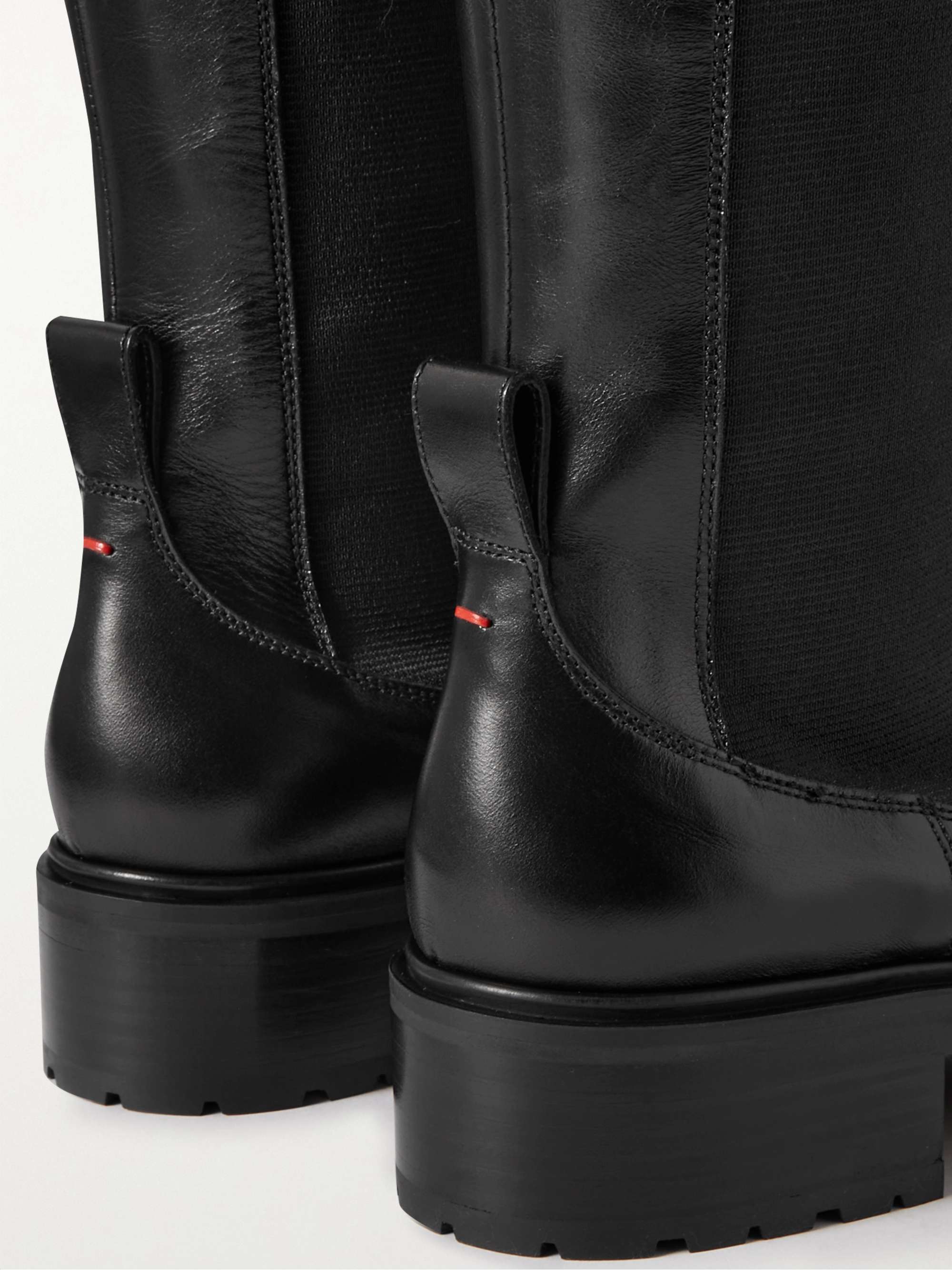 AEYDE Blanca leather knee boots