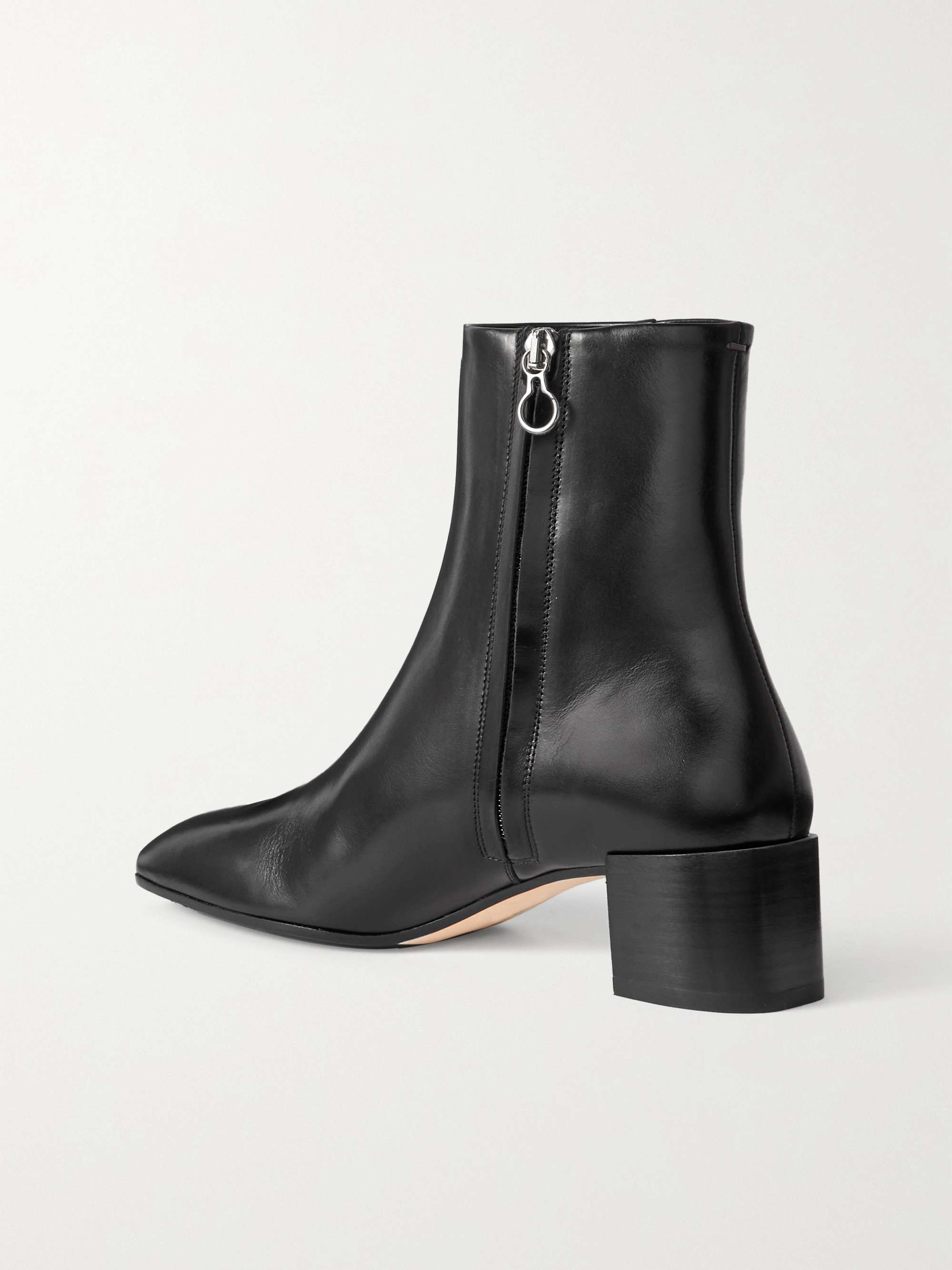 AEYDE Linn leather ankle boots