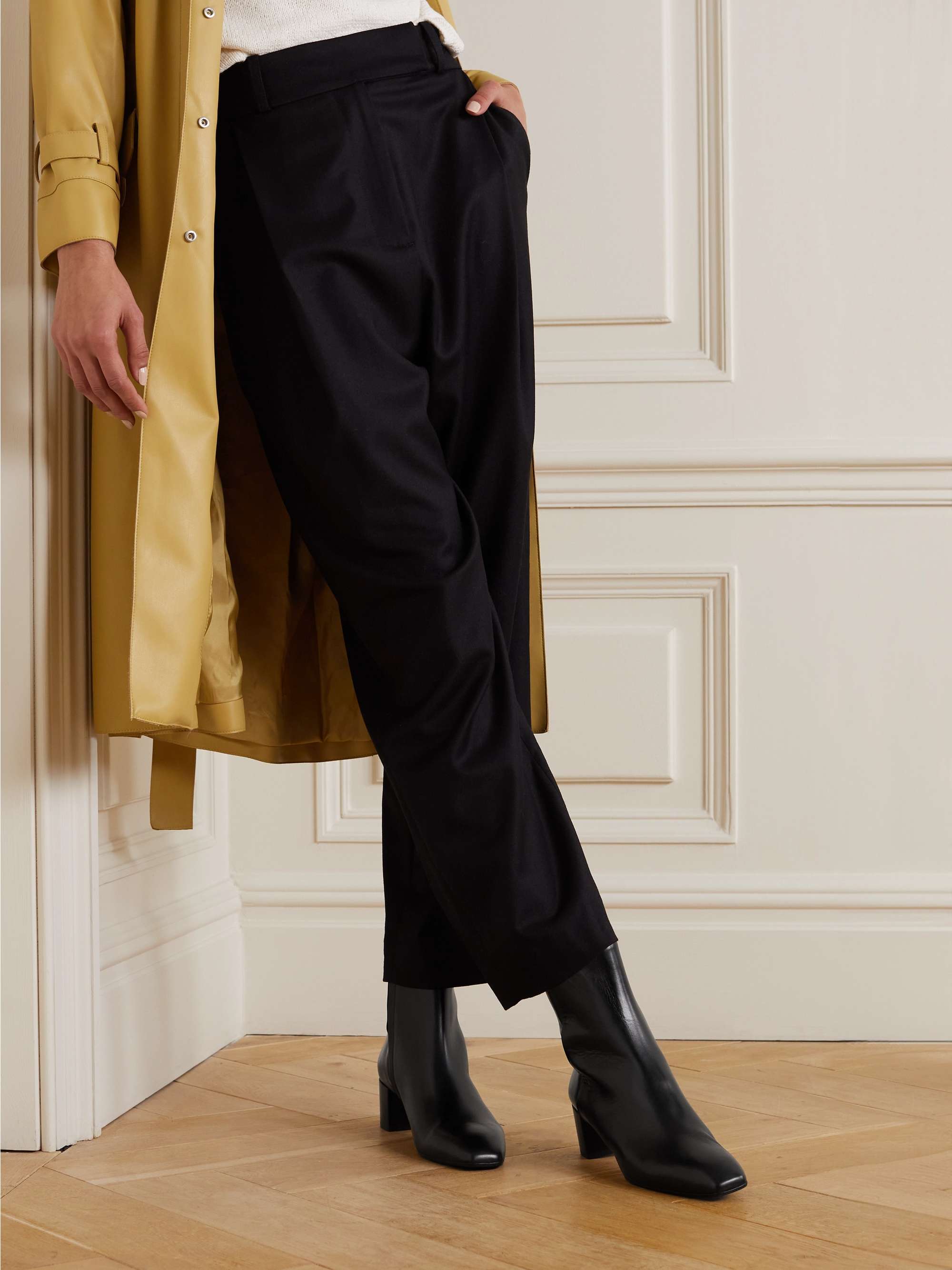 AEYDE Linn leather ankle boots