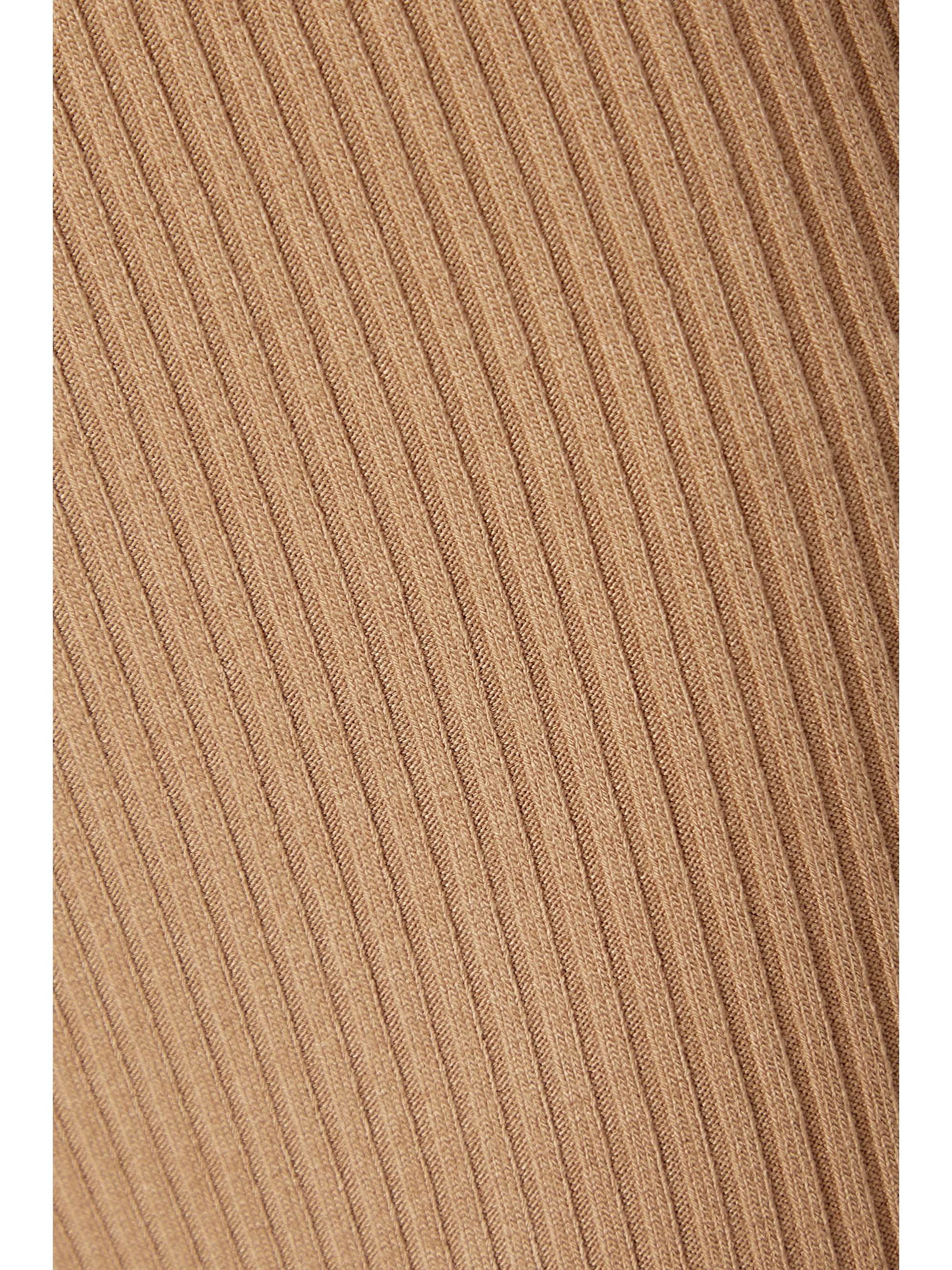 LESET Ali ribbed stretch-knit track pants