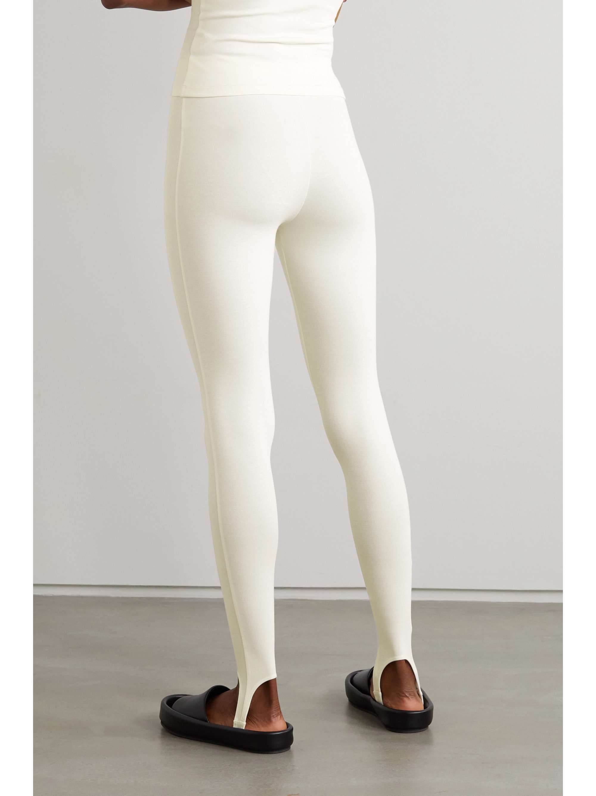 LESET Rio stretch-ponte stirrup leggings