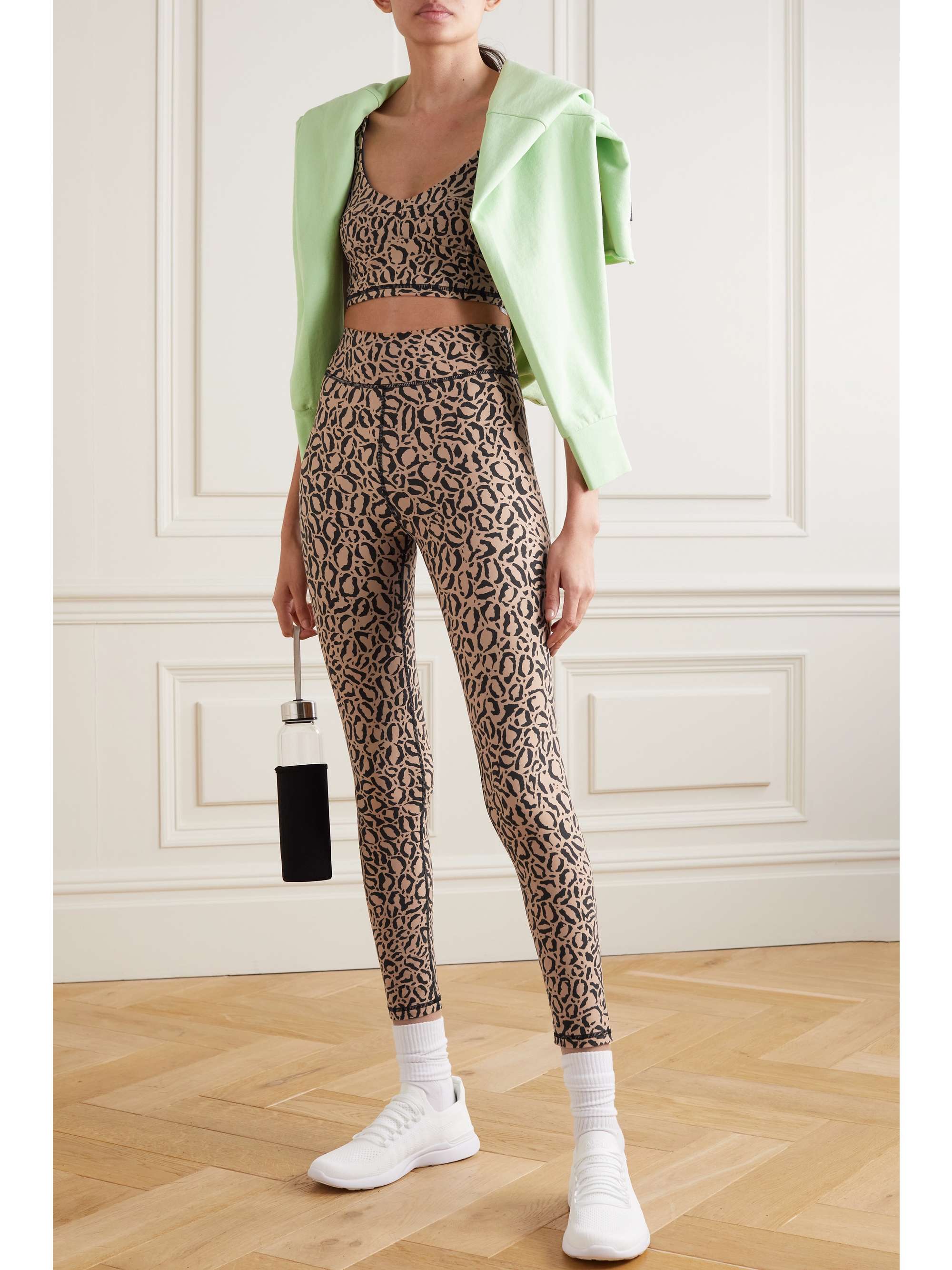 leopard treggings