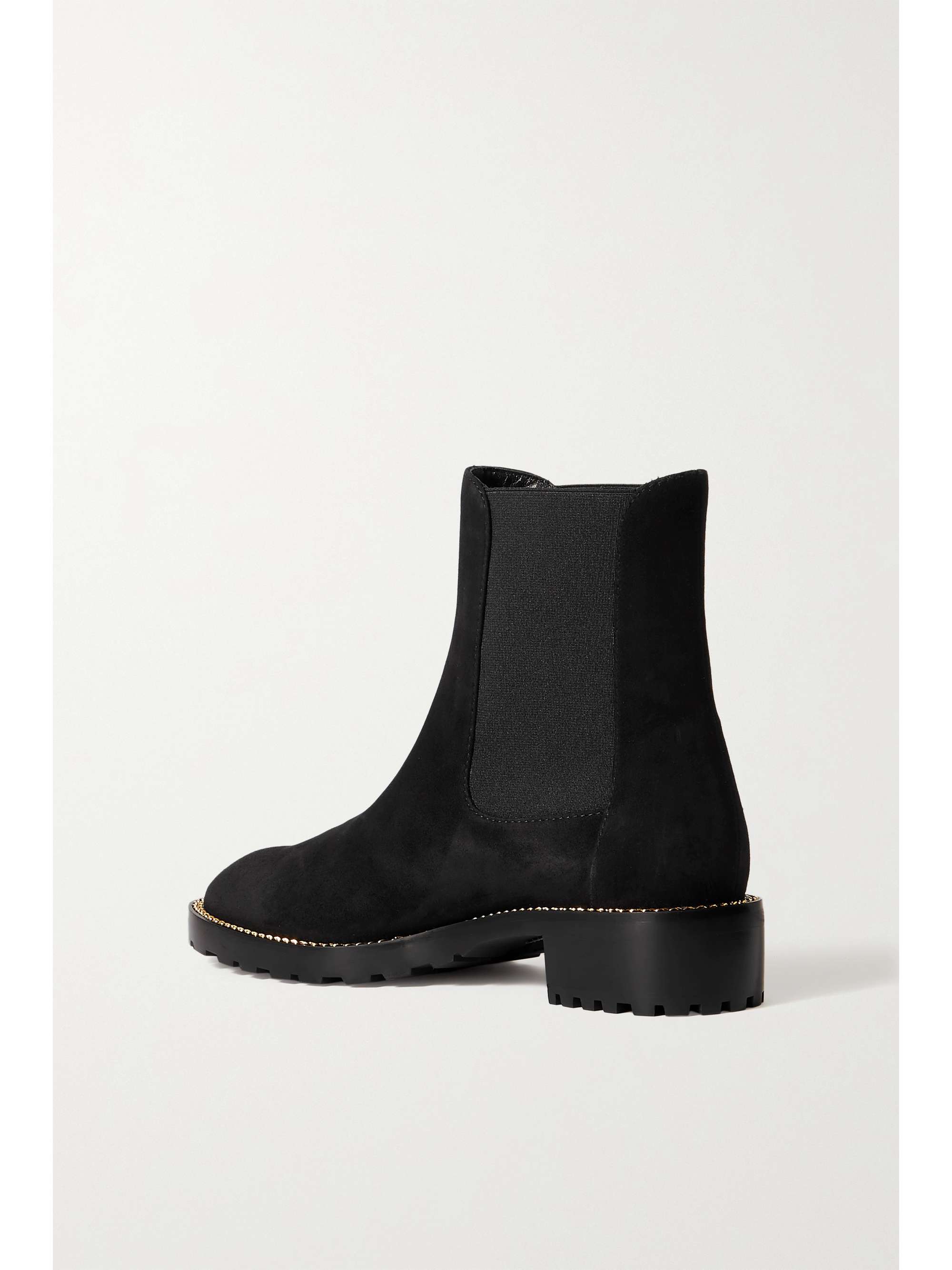 stuart weitzman laine suede chelsea boots