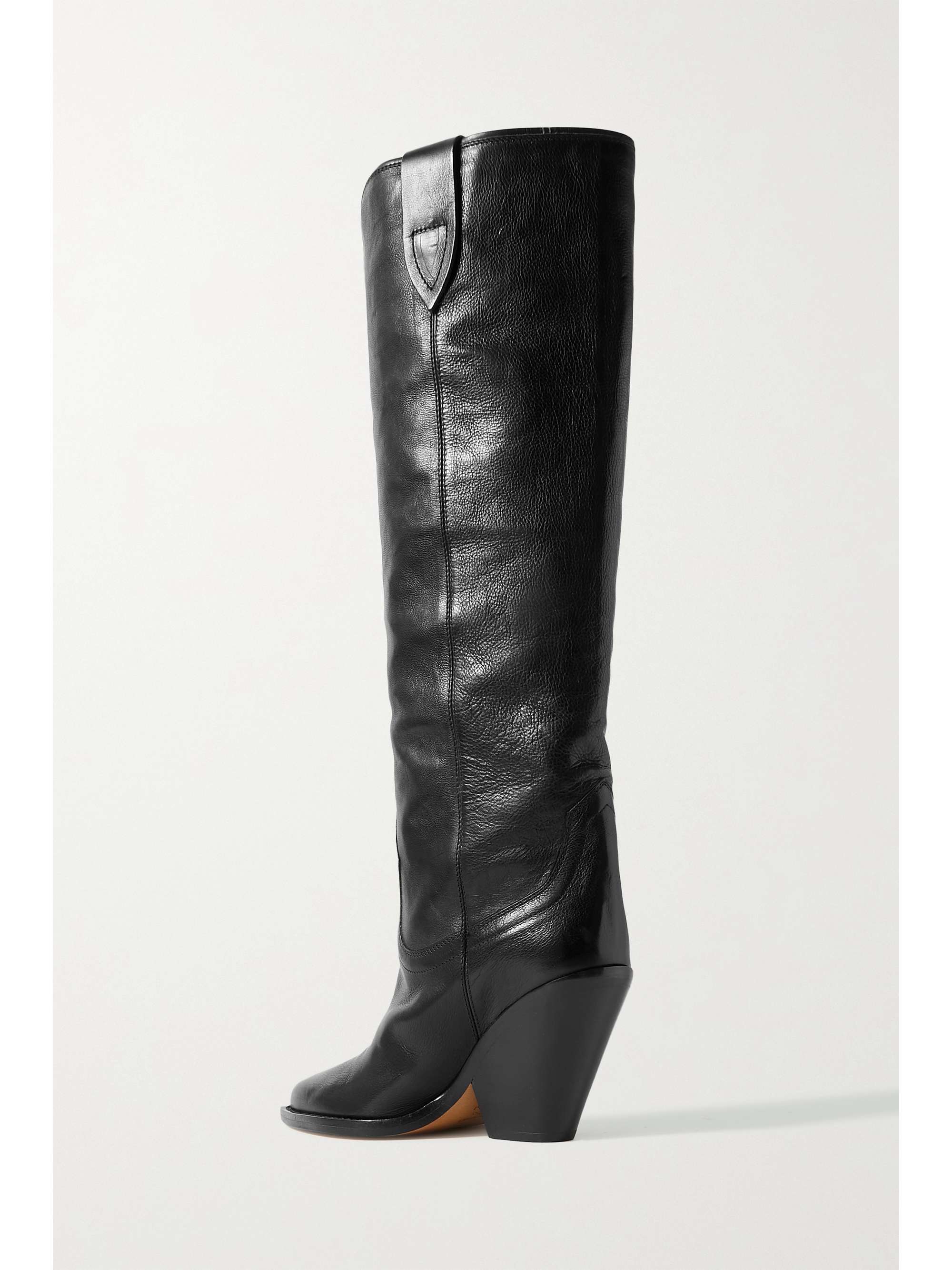 ISABEL MARANT Lomero 皮革及膝长靴