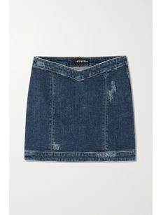 retrofete denim skirt