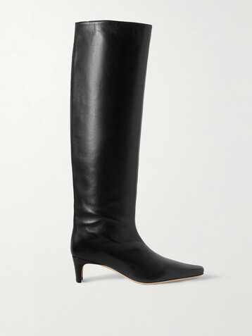 Staud Wally leather knee boots
