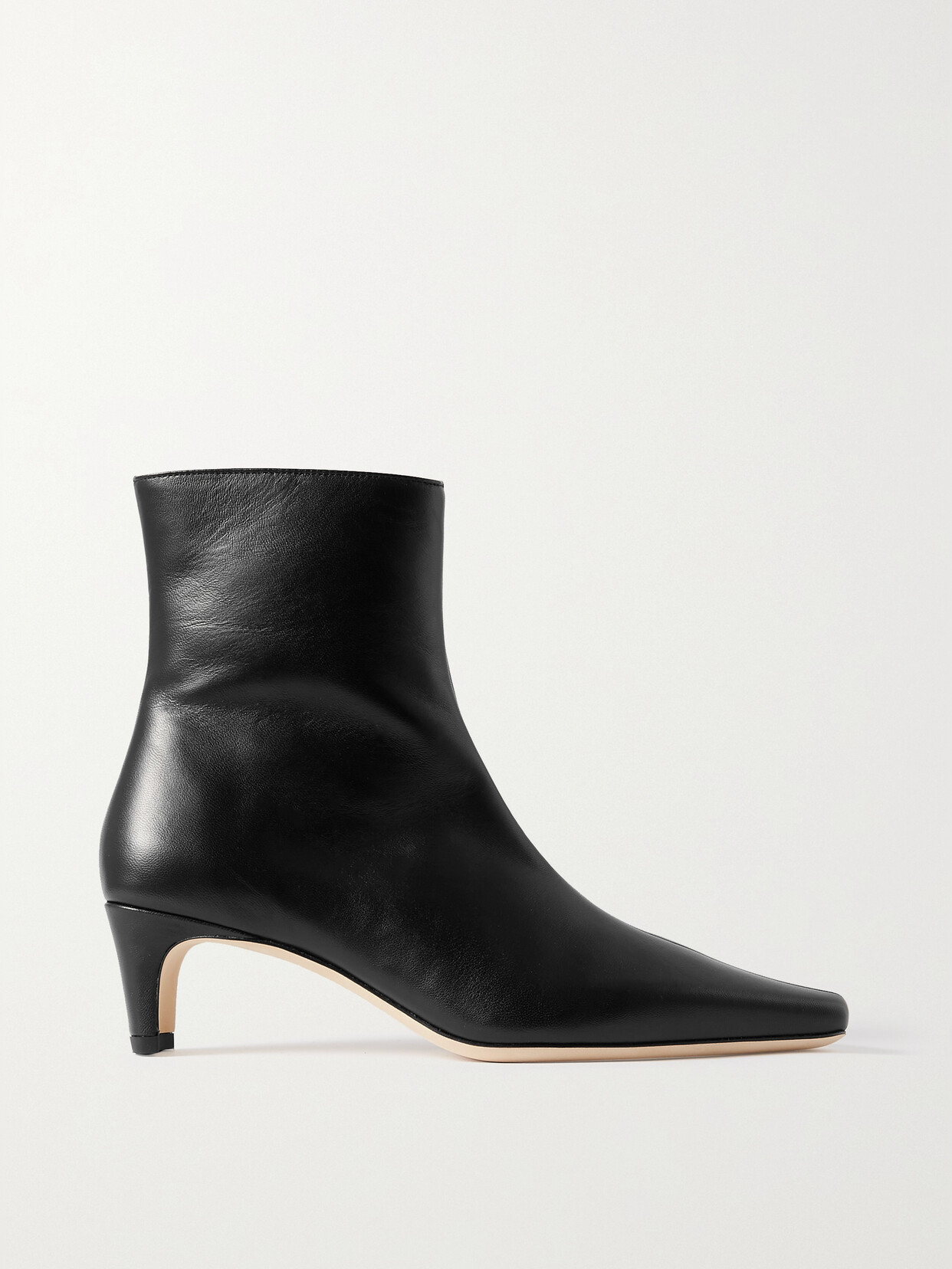 STAUD | Wally Leather Ankle Boot