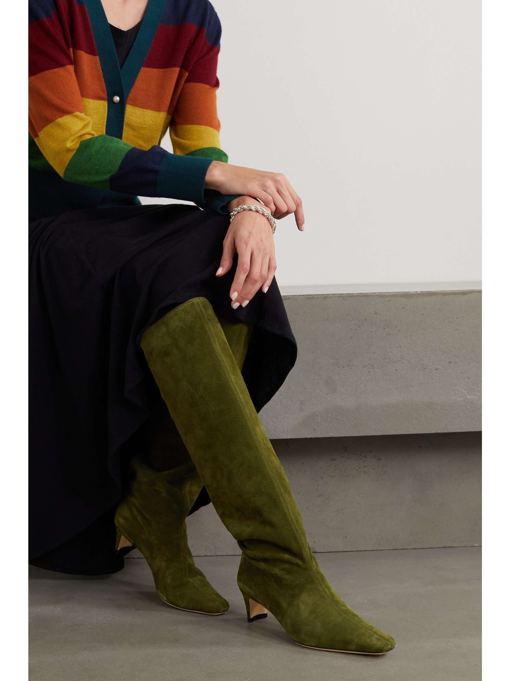 staud wally suede boots