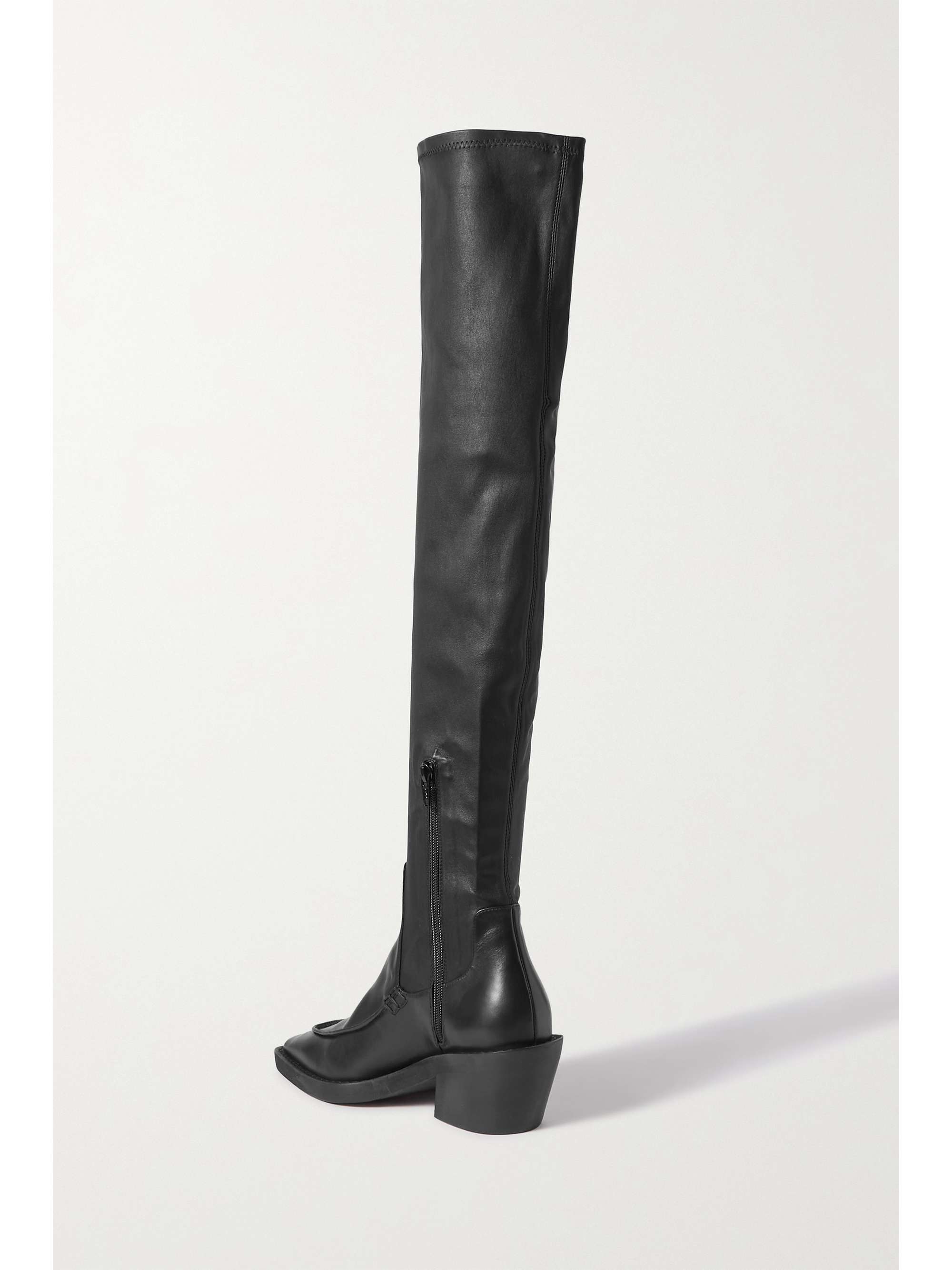 KHAITE Charleston leather over-the-knee boots