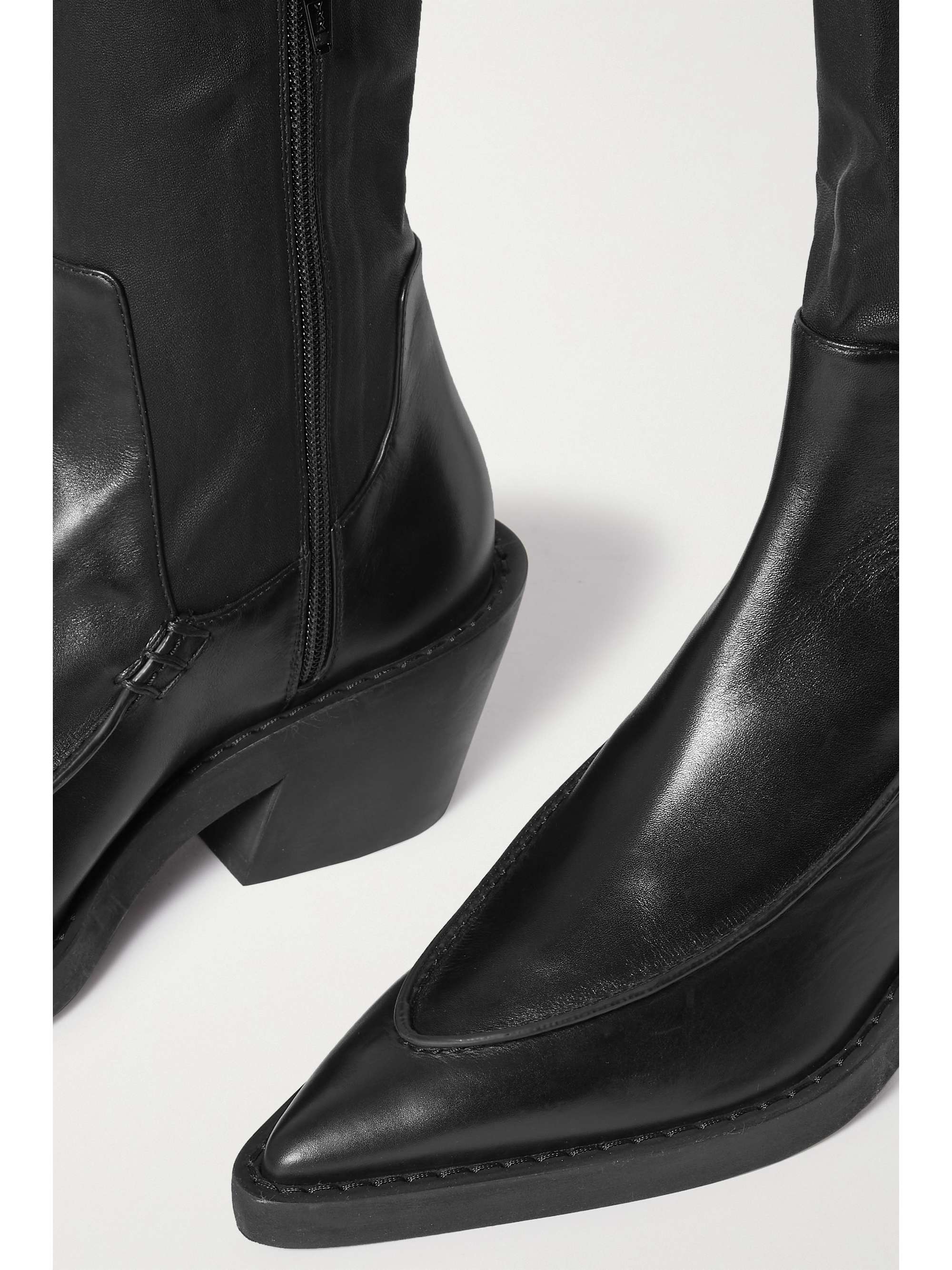 KHAITE Charleston leather over-the-knee boots