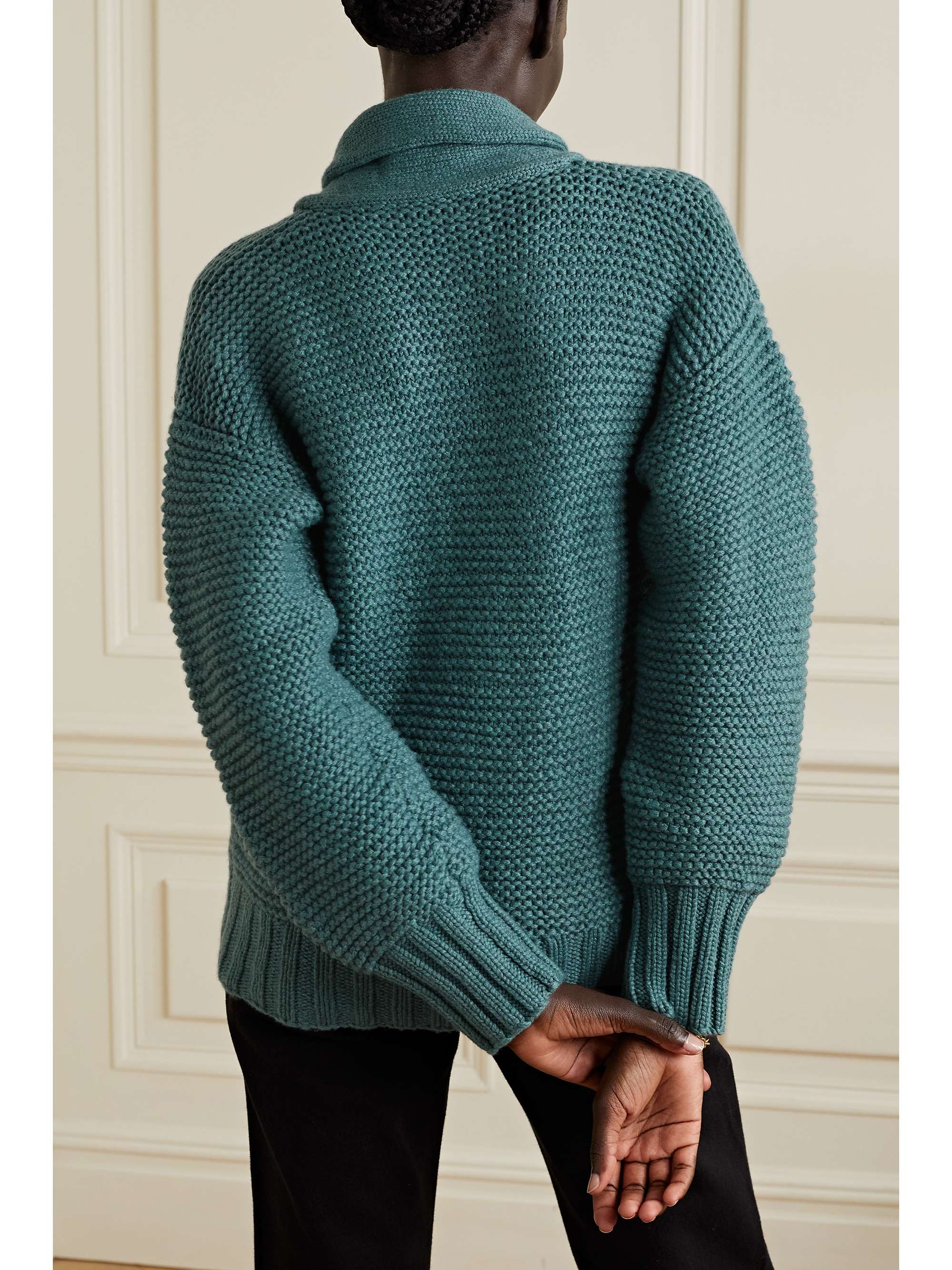 SUZIE KONDI Ribbed cashmere sweater