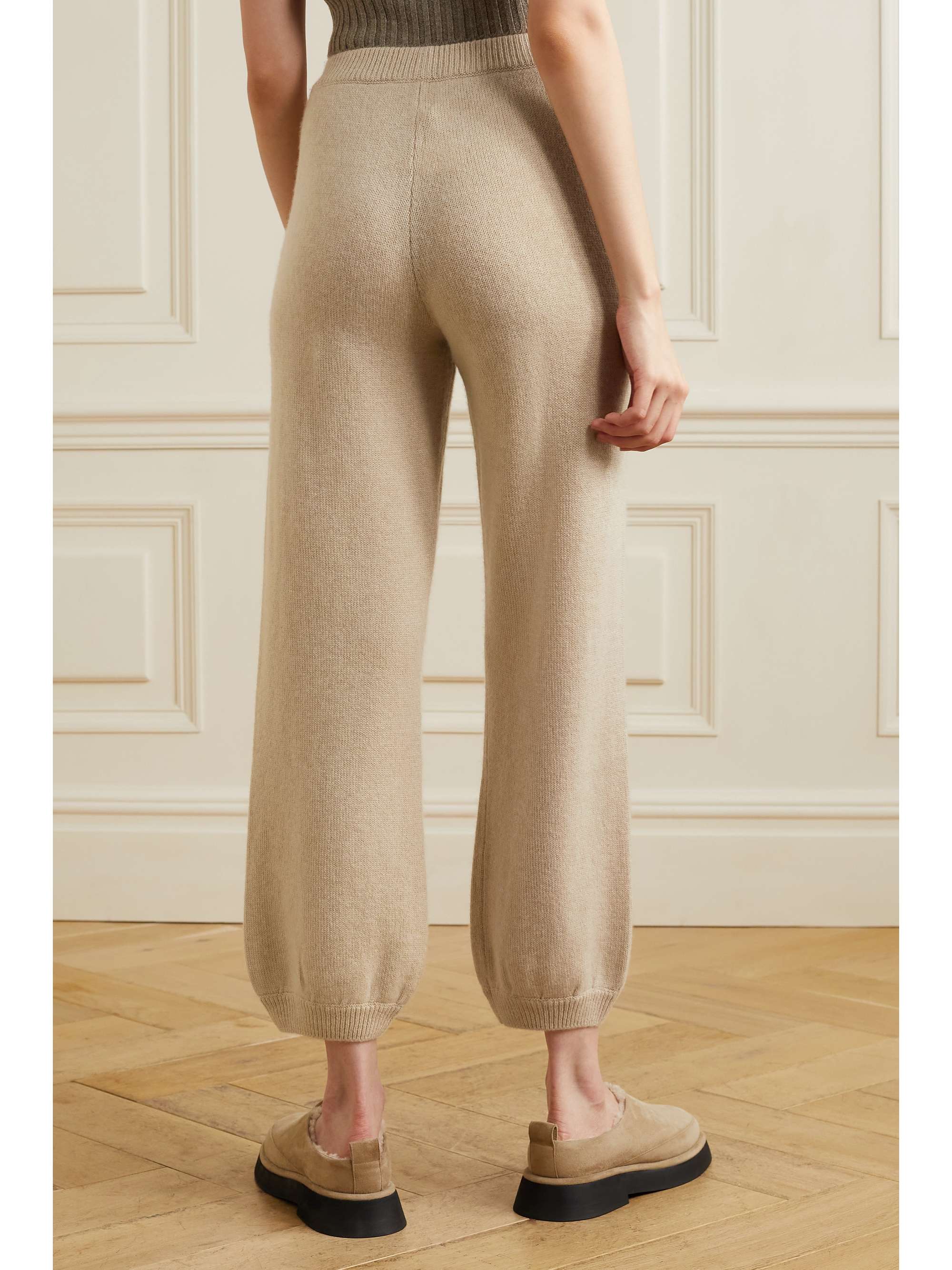 SUZIE KONDI Cashmere track pants