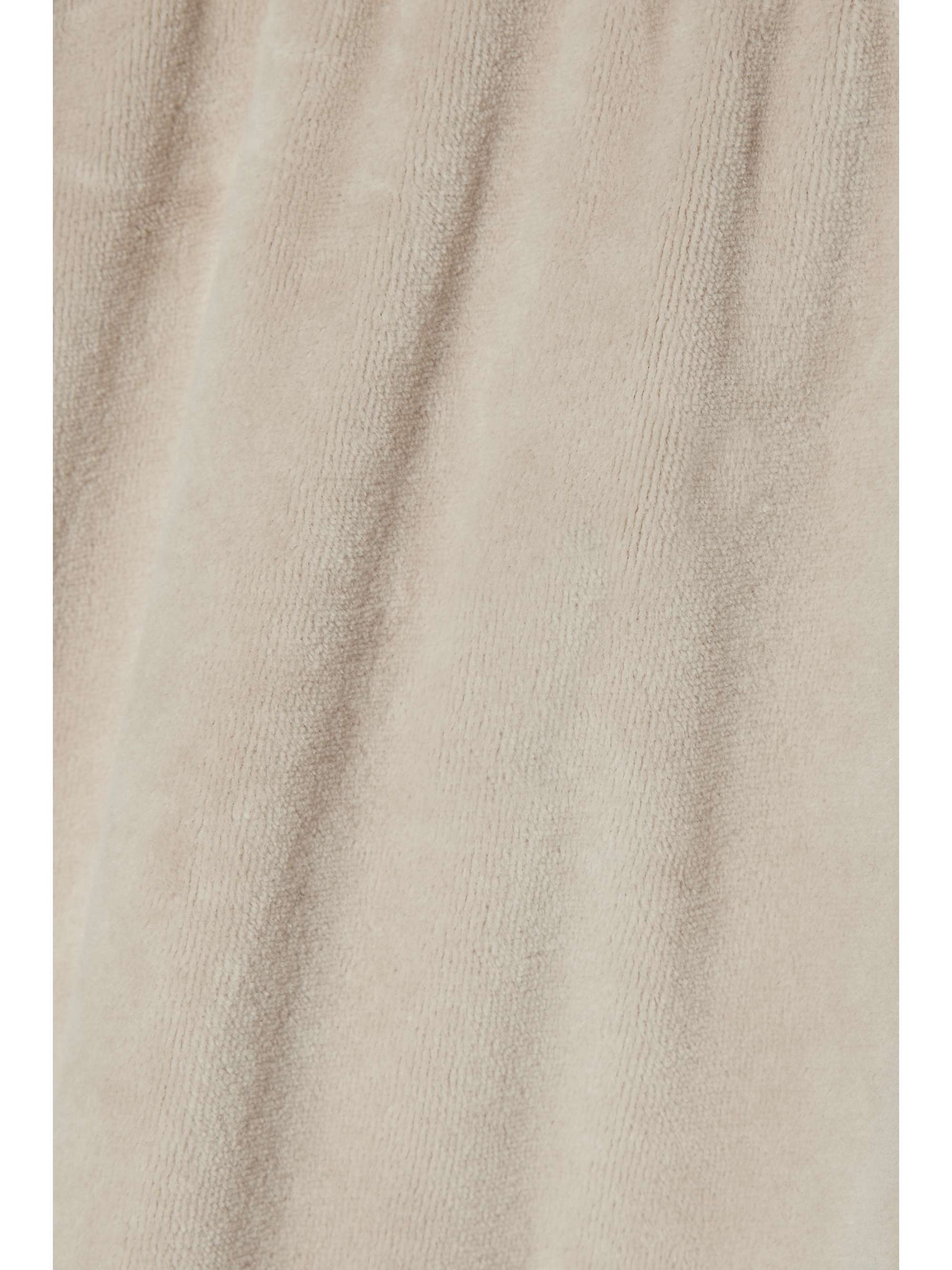 SUZIE KONDI Cropped cotton-blend velour track pants