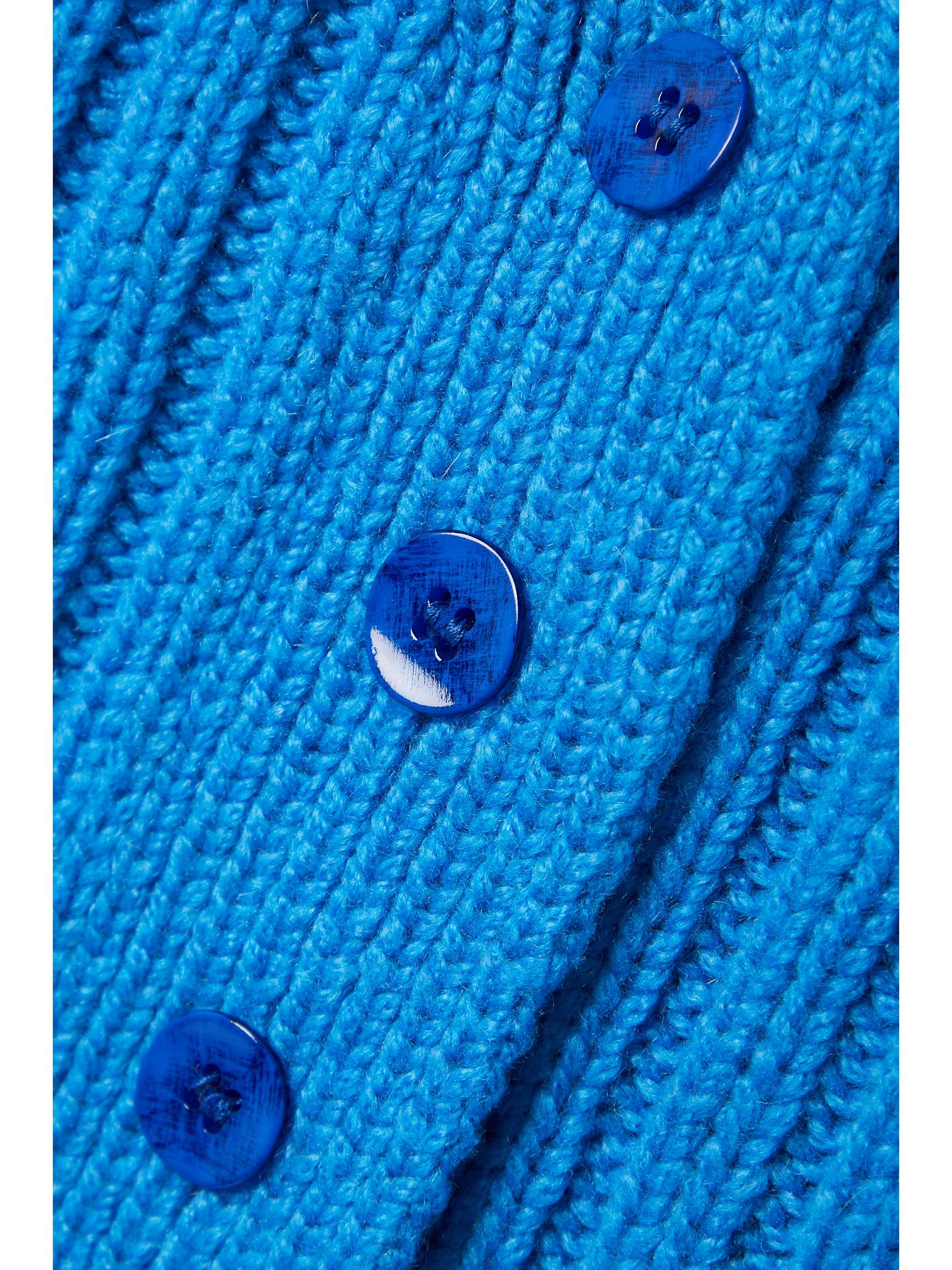 SUZIE KONDI Ribbed cashmere cardigan