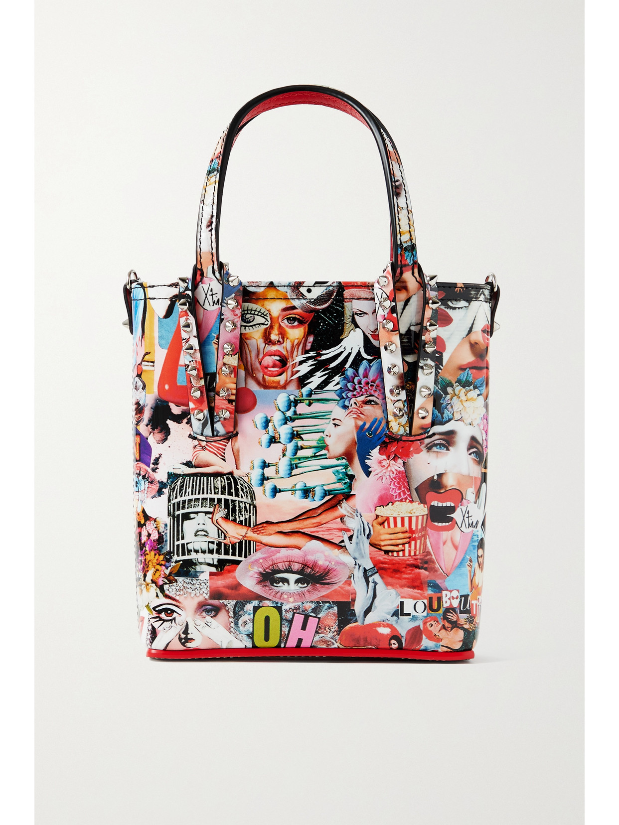 christian louboutin cabata tote bolsas