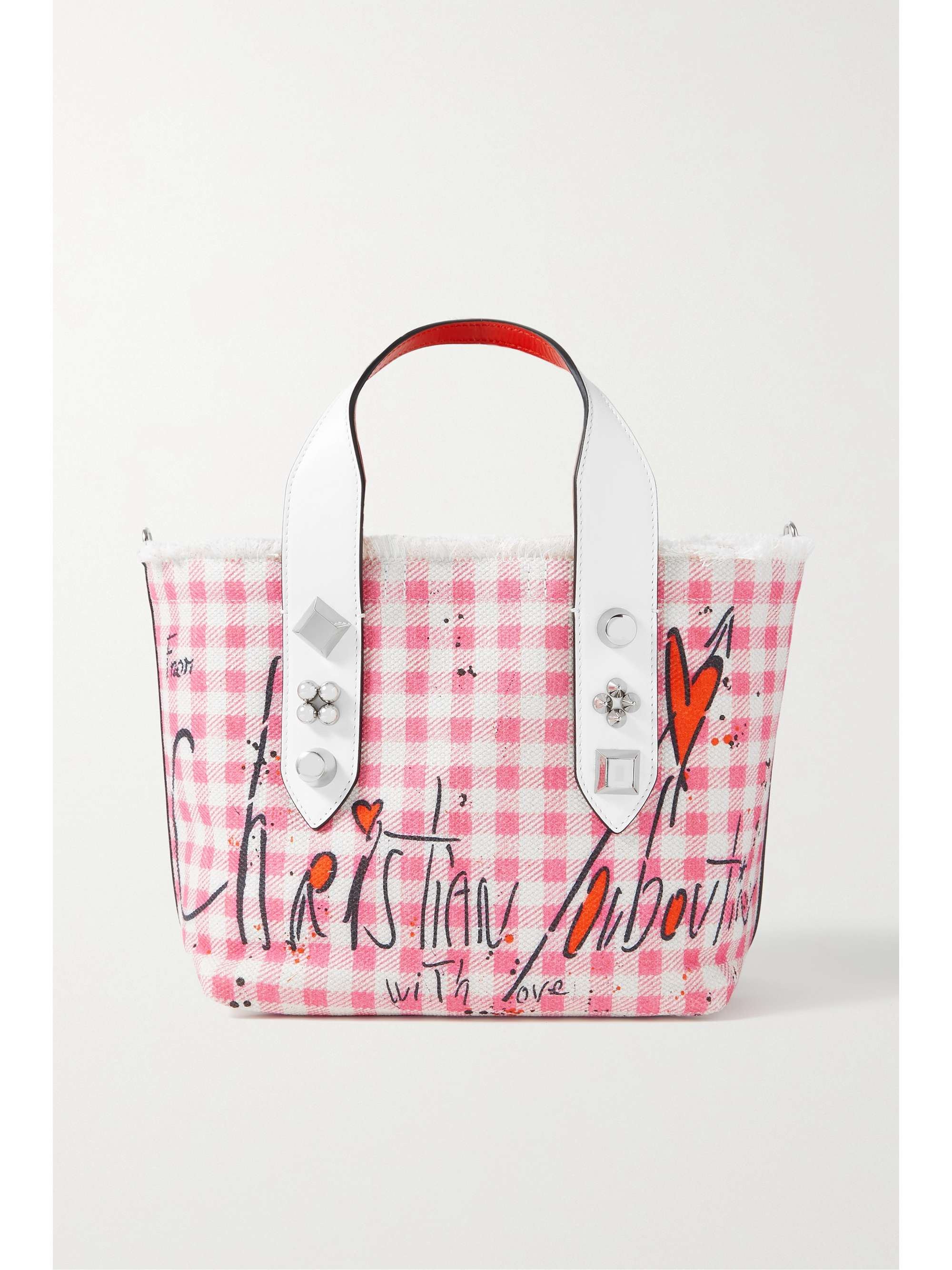 leopard print canvas bag