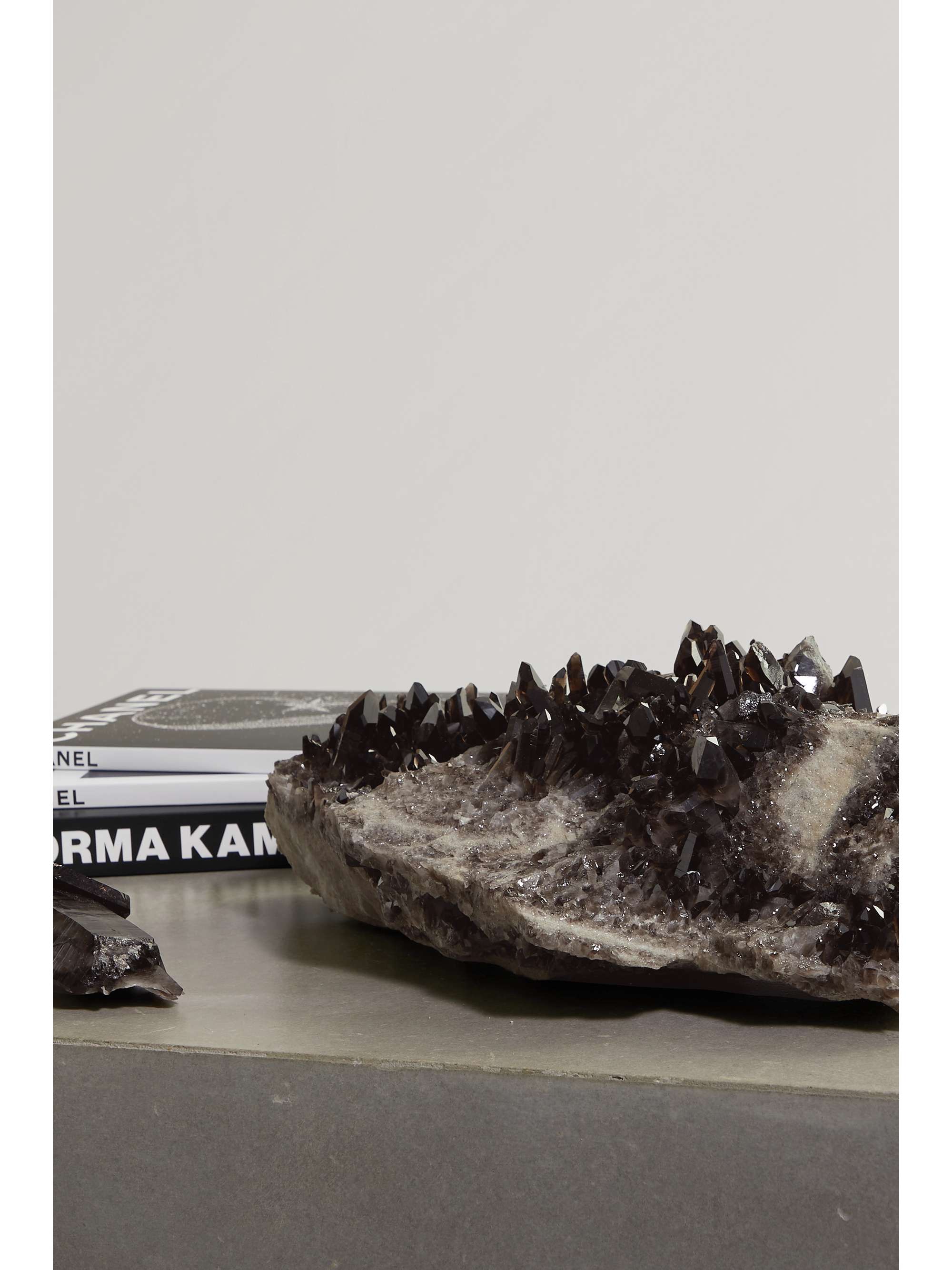 JIA JIA + NET SUSTAIN XL smoky quartz crystal cluster
