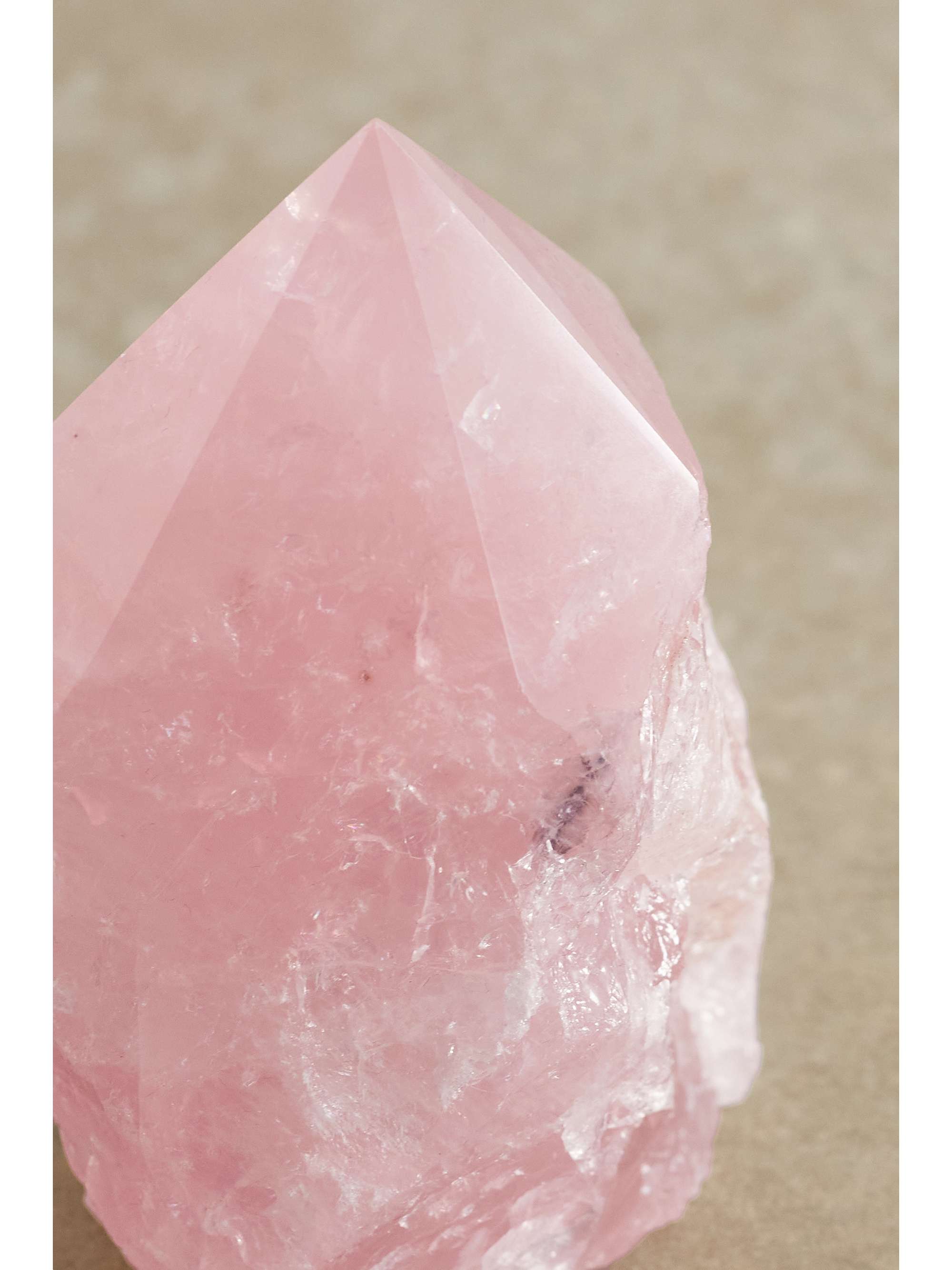 JIA JIA Medium rose quartz point