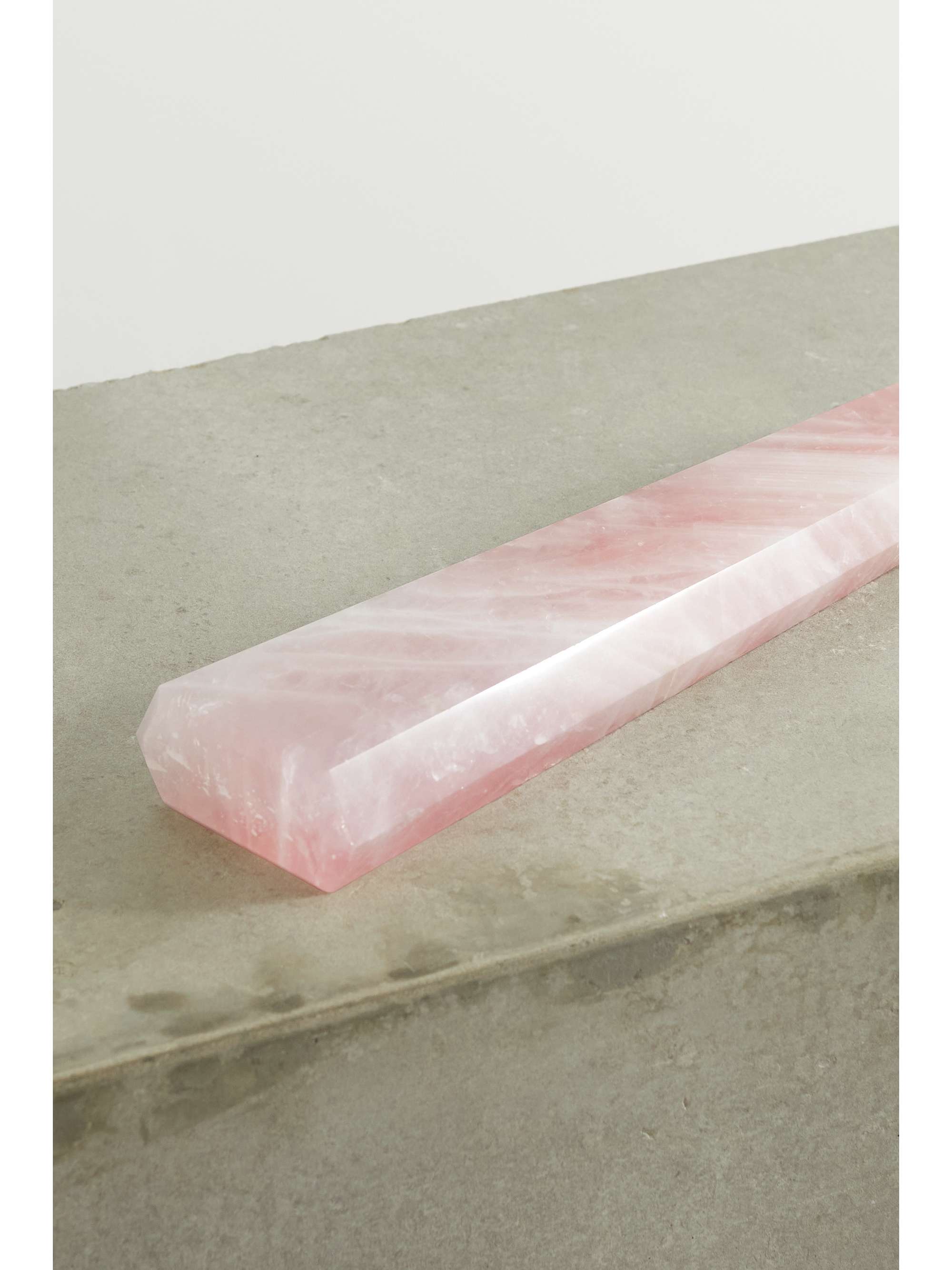JIA JIA Rose quartz obelisk