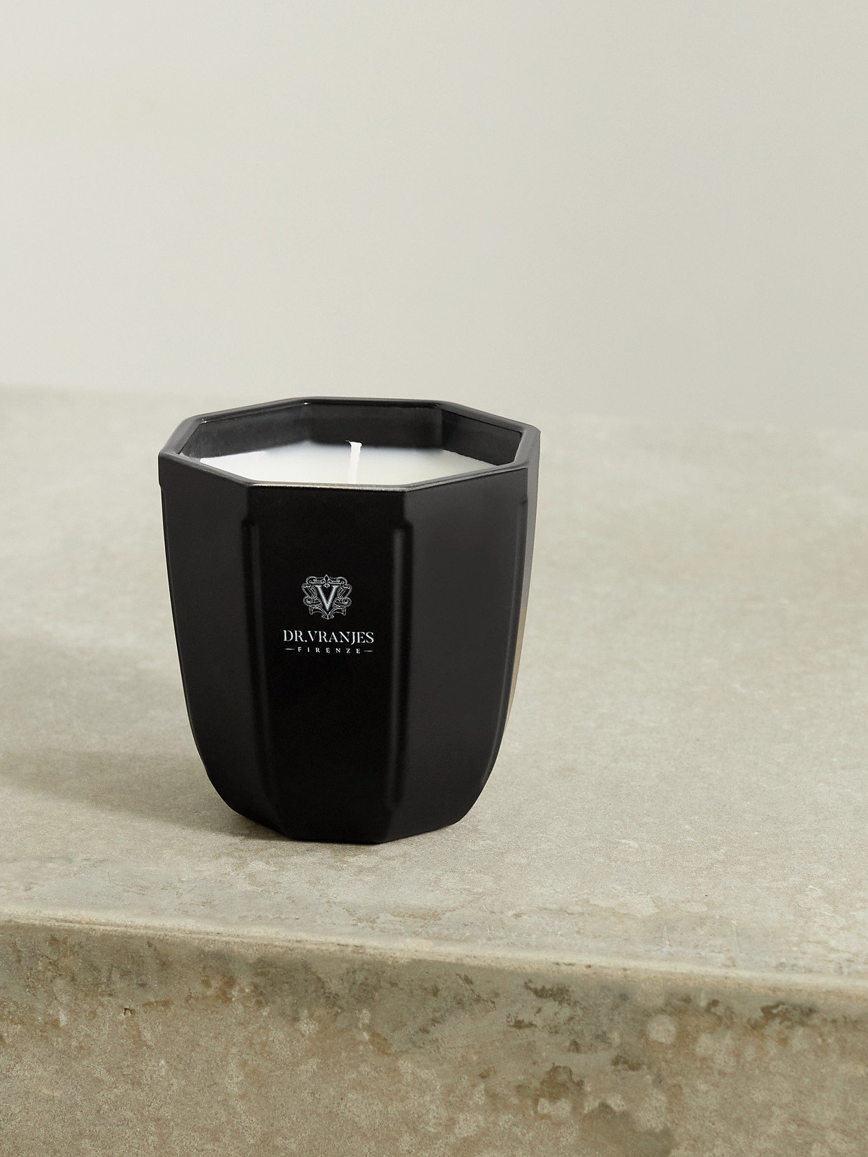 Dr Vranjes Firenze 7 Oz. Ambra Onice Candle In Black