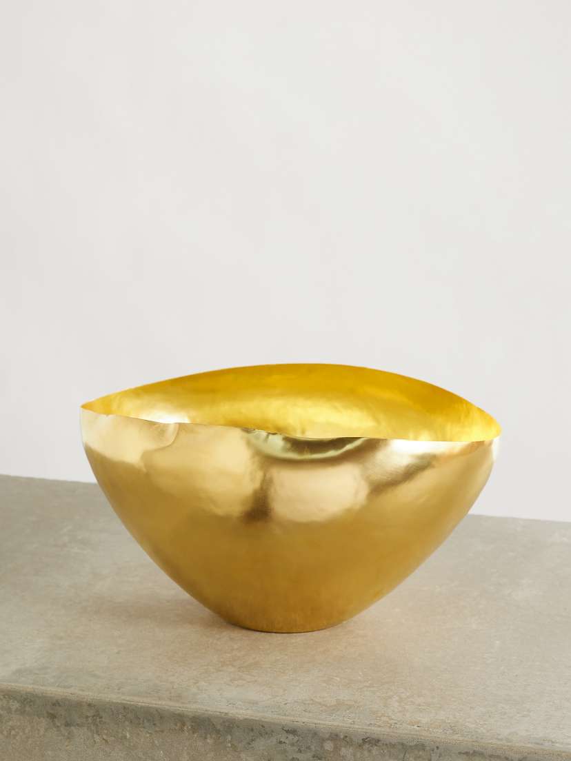 Tom Dixon Bash Small Hammered-brass Bowl