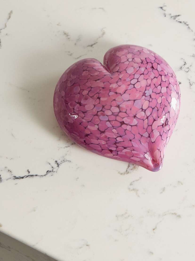 VANDEROHE CURIO + Net Sustain Heart Glass Ornament