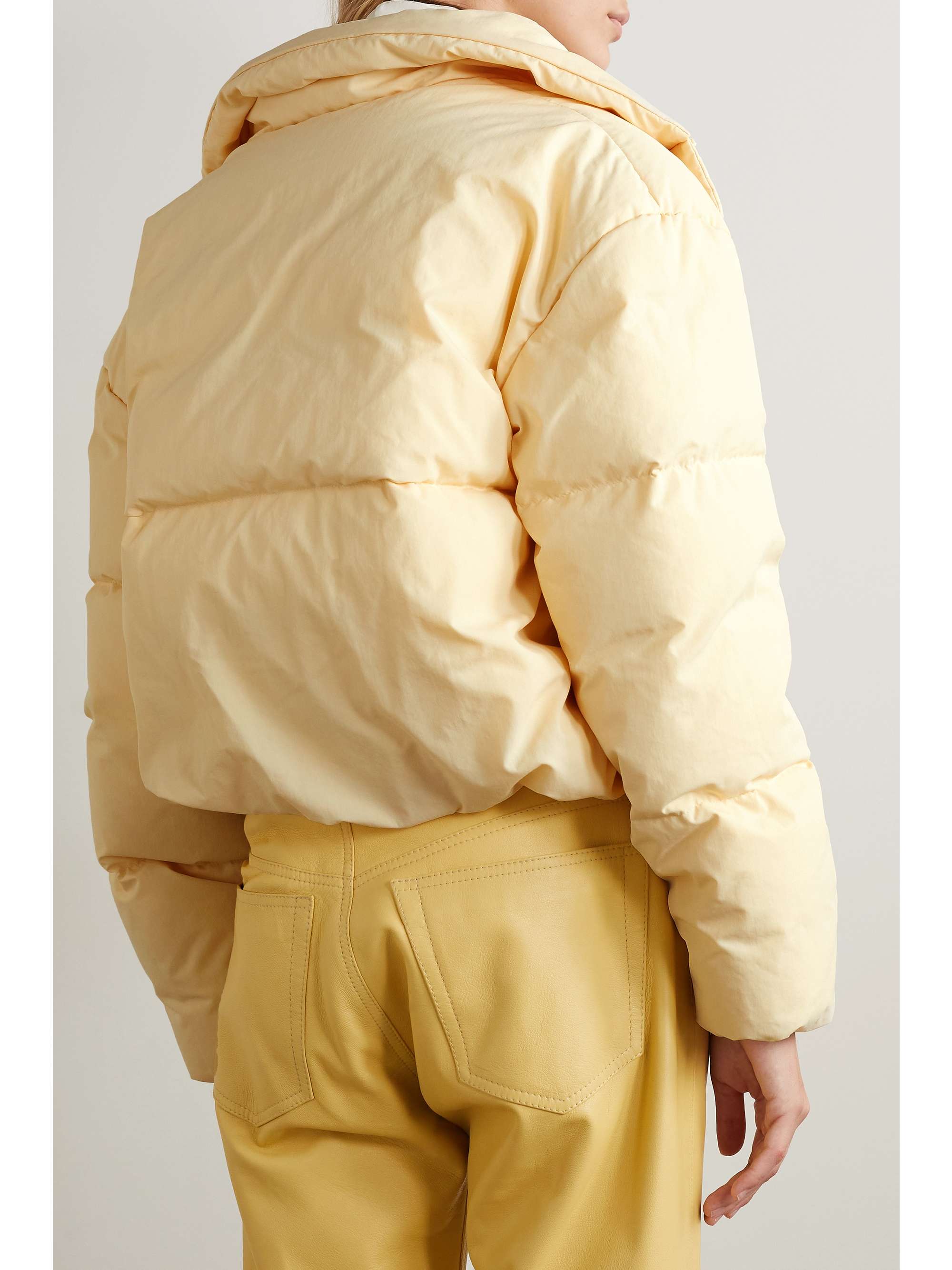 MAGDA BUTRYM Cropped quilted shell down jacket