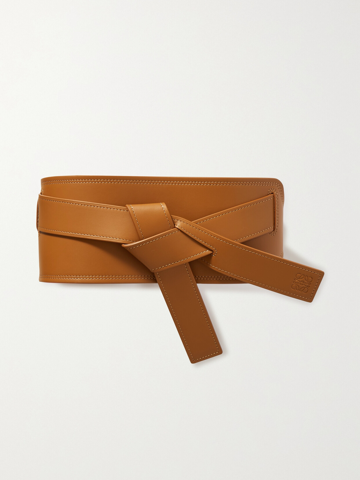 LOEWE GATE KNOTTED LEATHER WAIST BELT