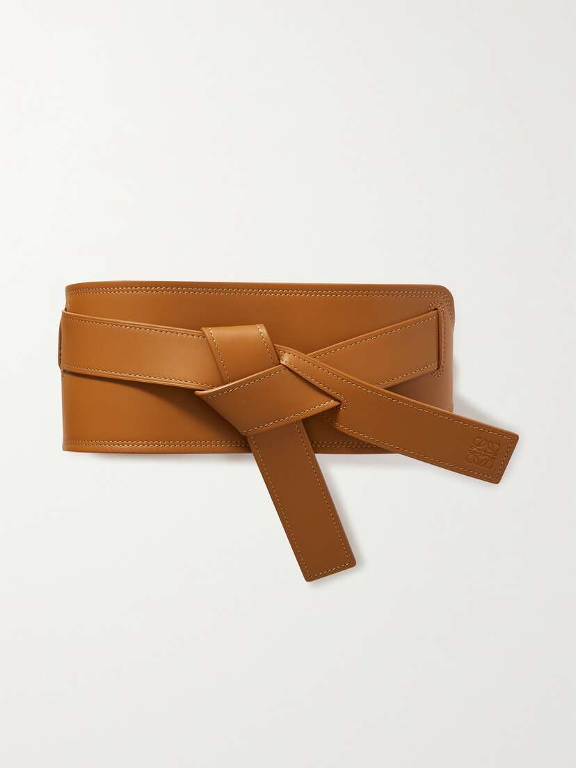 Loewe Gate Knotted eather Waist Belt