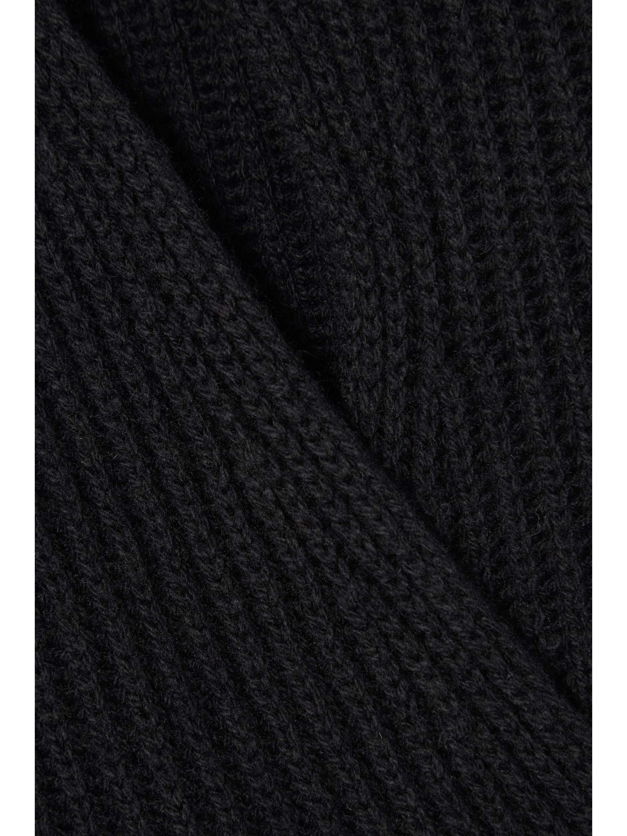 SIMKHAI Amaris cutout ribbed-knit wrap sweater